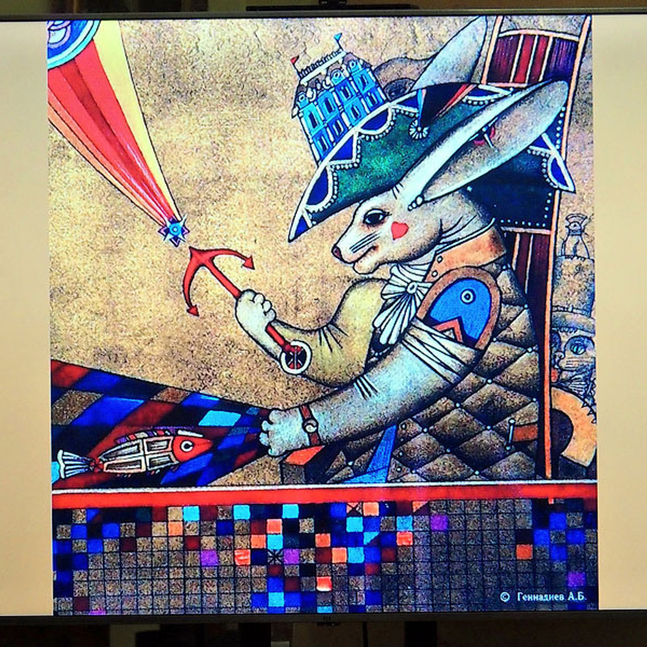 АНЯ В СТРАНЕ ЧУДЕС - Люминография - luminografia.ru