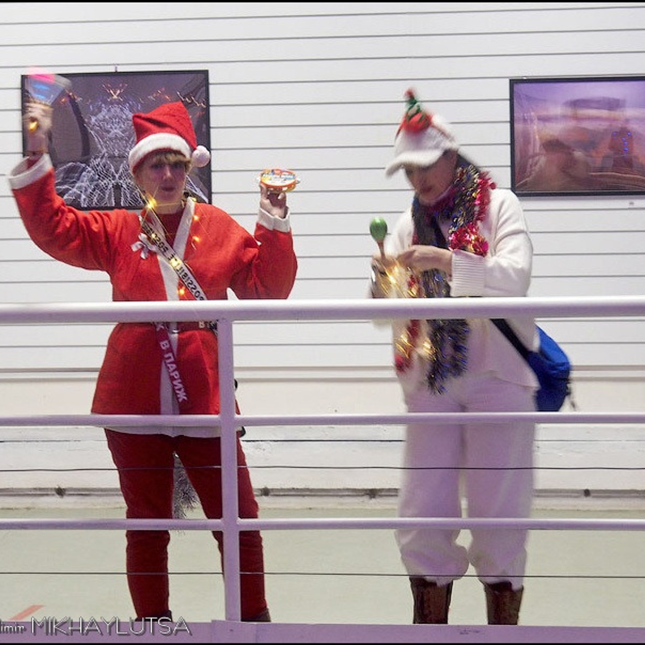 Люминографический карнавал новый год выставка маске-рад