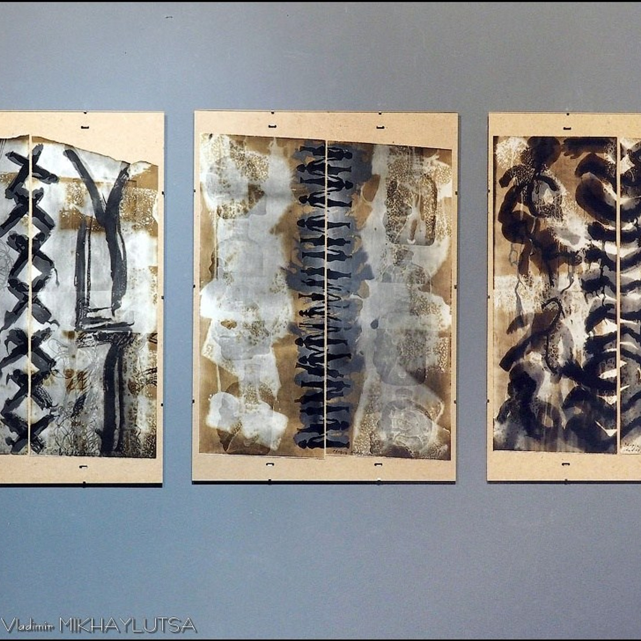 Выставка Андрея Чежина в Галерее Navicula Artis«Балаганчик — 1, 2, 3»