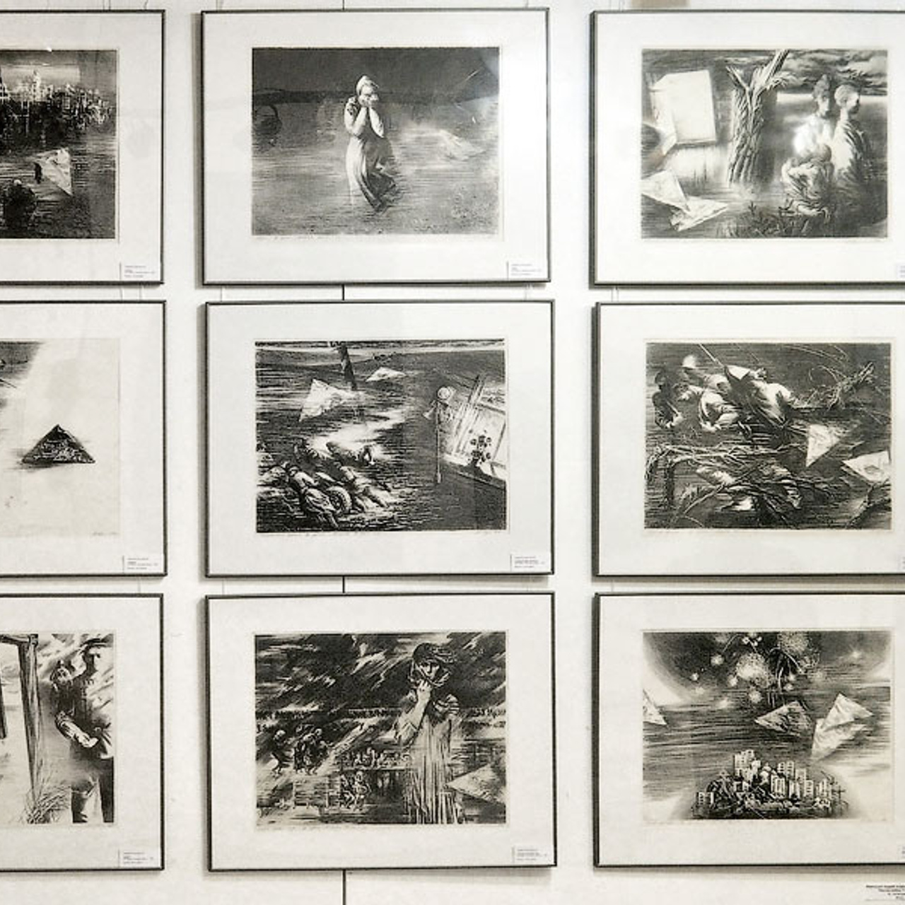 ПОДВИГУ БЛОКАДНОГО ЛЕНИНГРАДА - Люминография - luminografia.ru