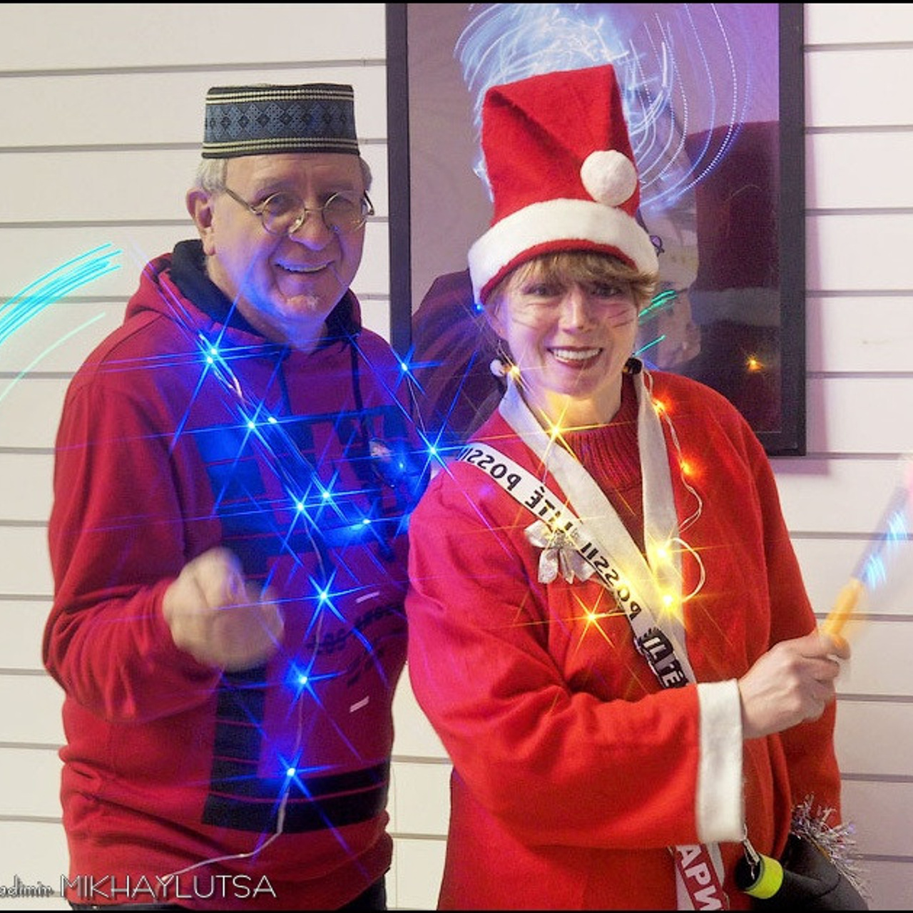 Люминографический карнавал новый год выставка маске-рад