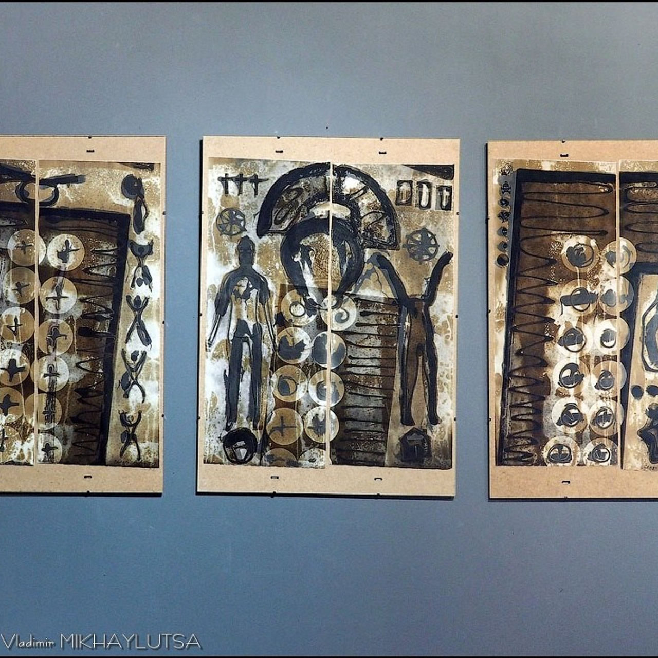 Выставка Андрея Чежина в Галерее Navicula Artis«Балаганчик — 1, 2, 3»