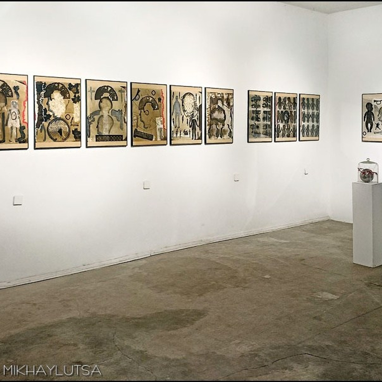 Выставка Андрея Чежина, Галерея Navicula Artis, Балаганчик