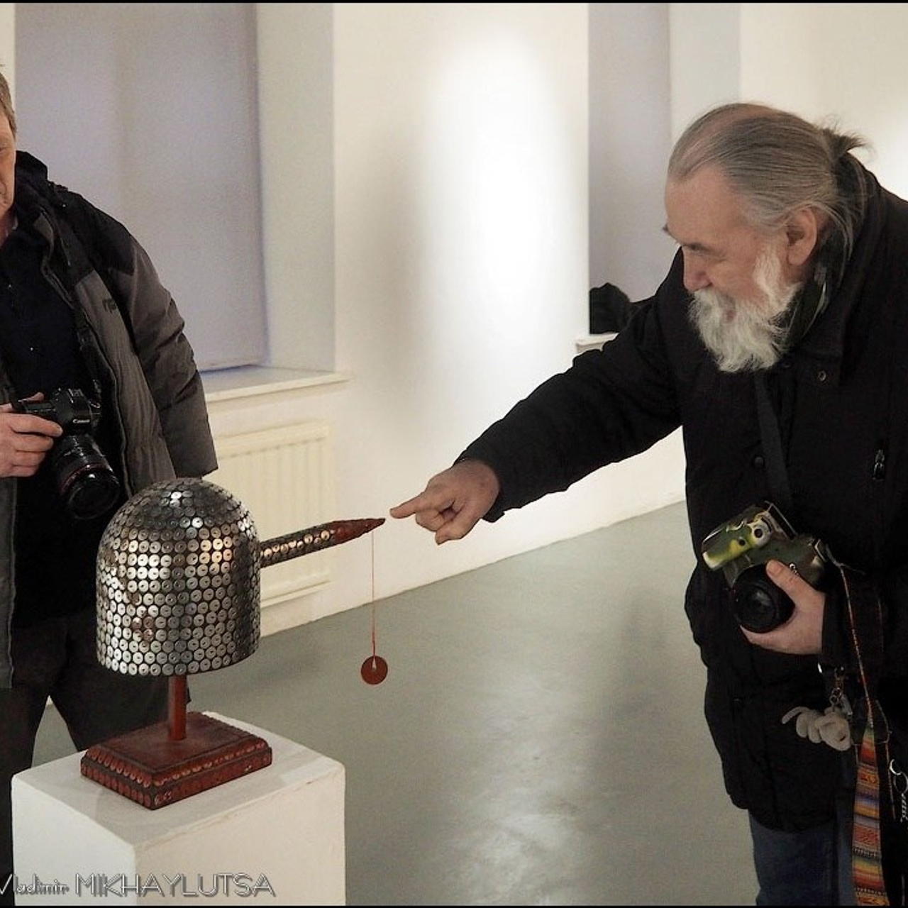 Выставка Андрея Чежина, Галерея Navicula Artis, Балаганчик