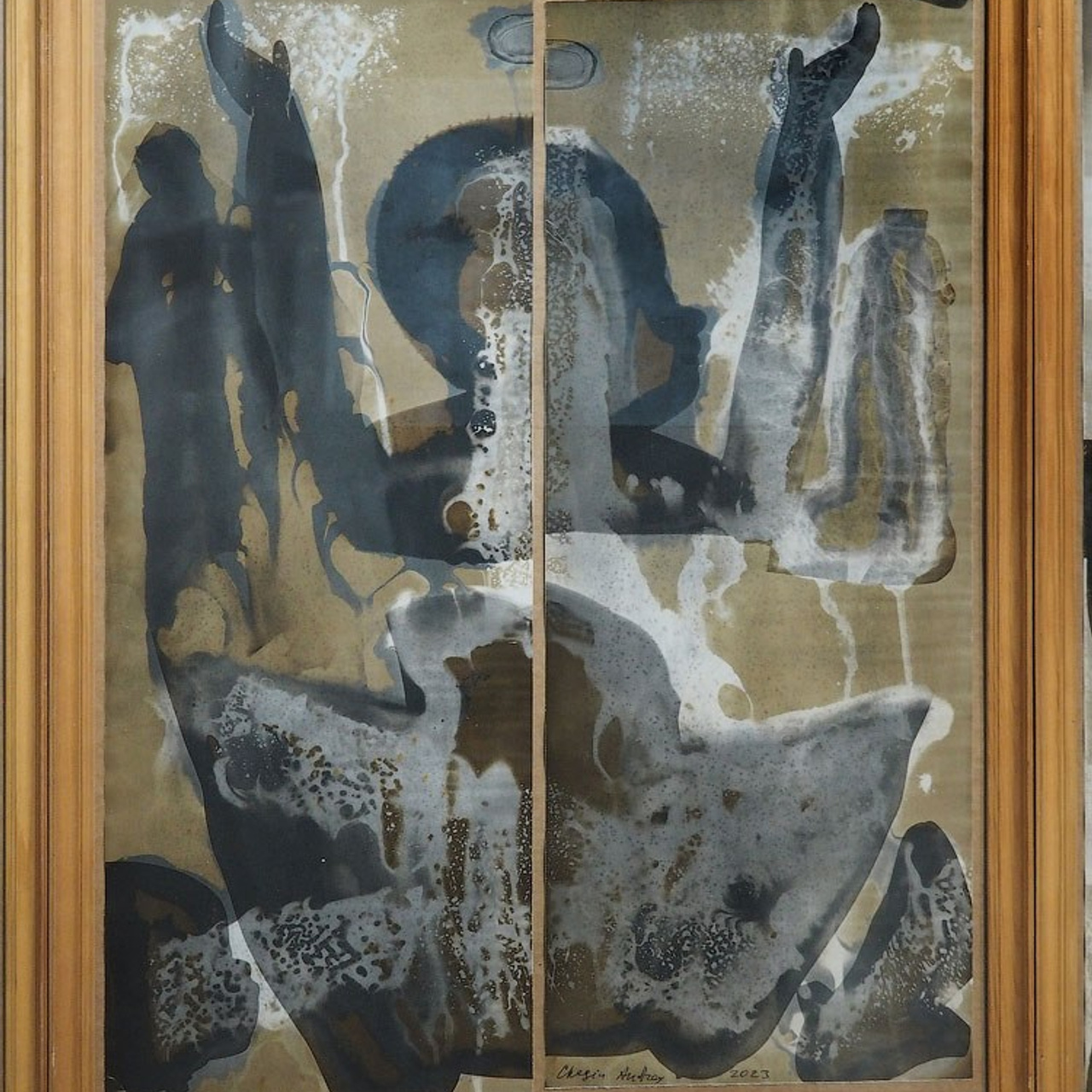 Выставка Андрея Чежина в Галерее Navicula Artis«Балаганчик — 1, 2, 3» Фотограмма