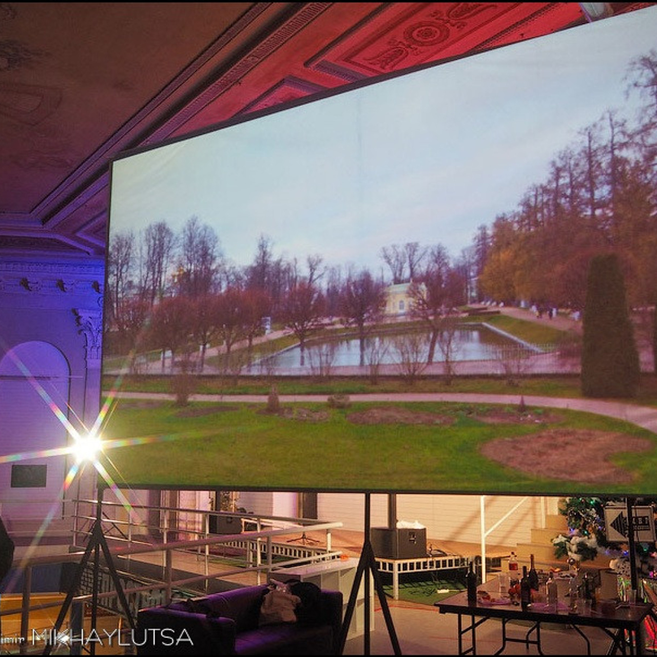 Люминографический карнавал новый год выставка маске-рад