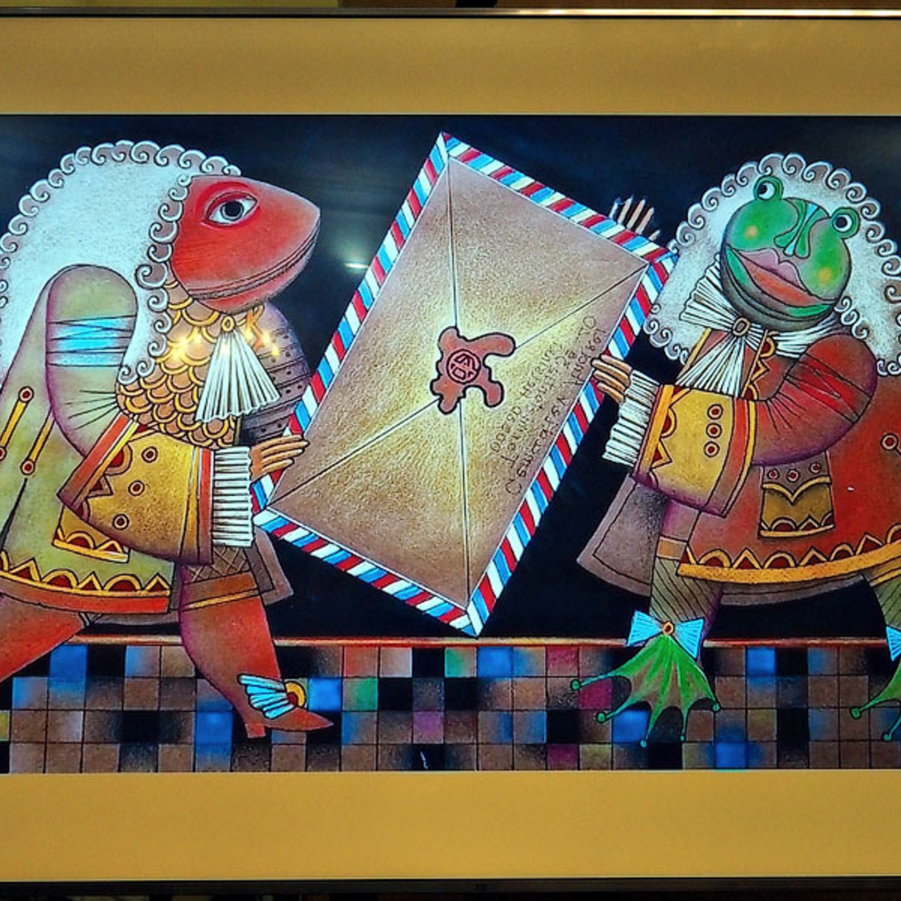 АНЯ В СТРАНЕ ЧУДЕС - Люминография - luminografia.ru