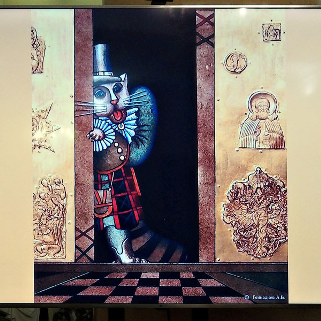 АНЯ В СТРАНЕ ЧУДЕС - Люминография - luminografia.ru