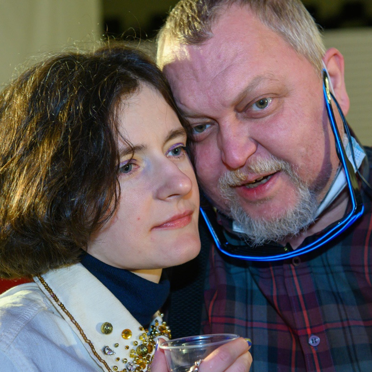 Люминографический карнавал новый год выставка маске-рад