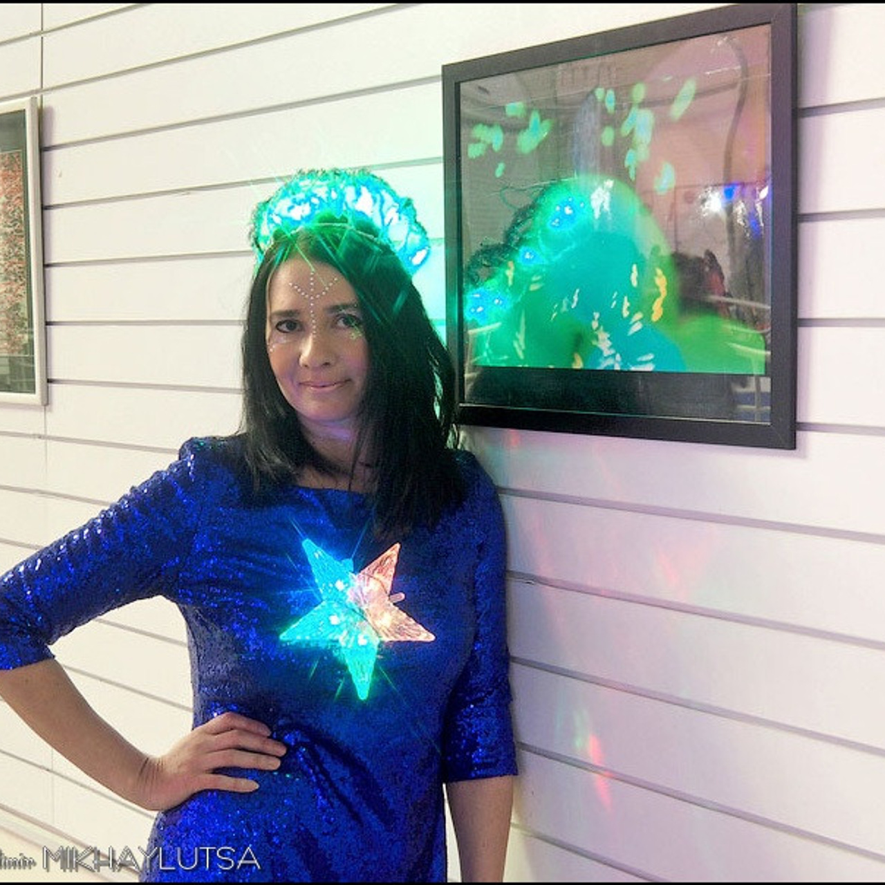 Люминографический карнавал новый год выставка маске-рад