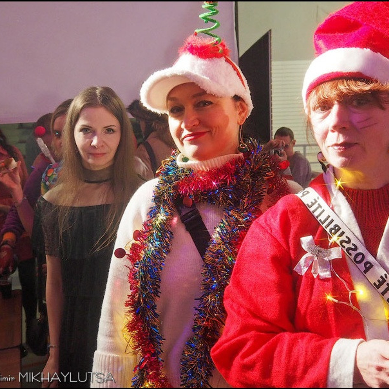 Люминографический карнавал новый год выставка маске-рад