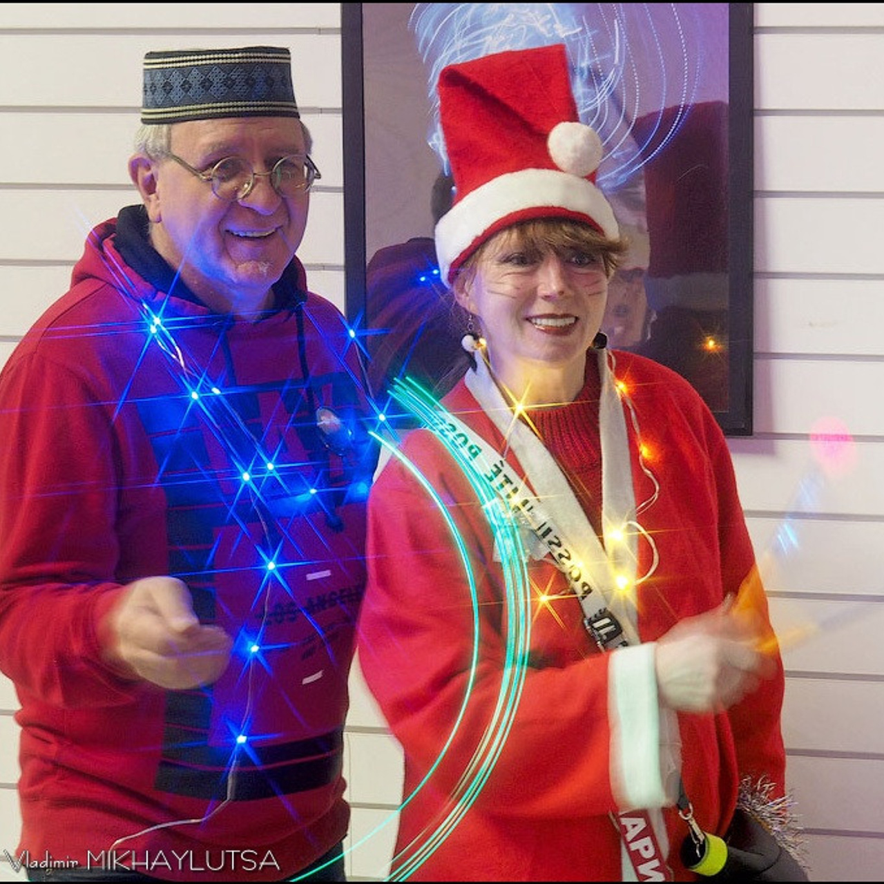 Люминографический карнавал новый год выставка маске-рад