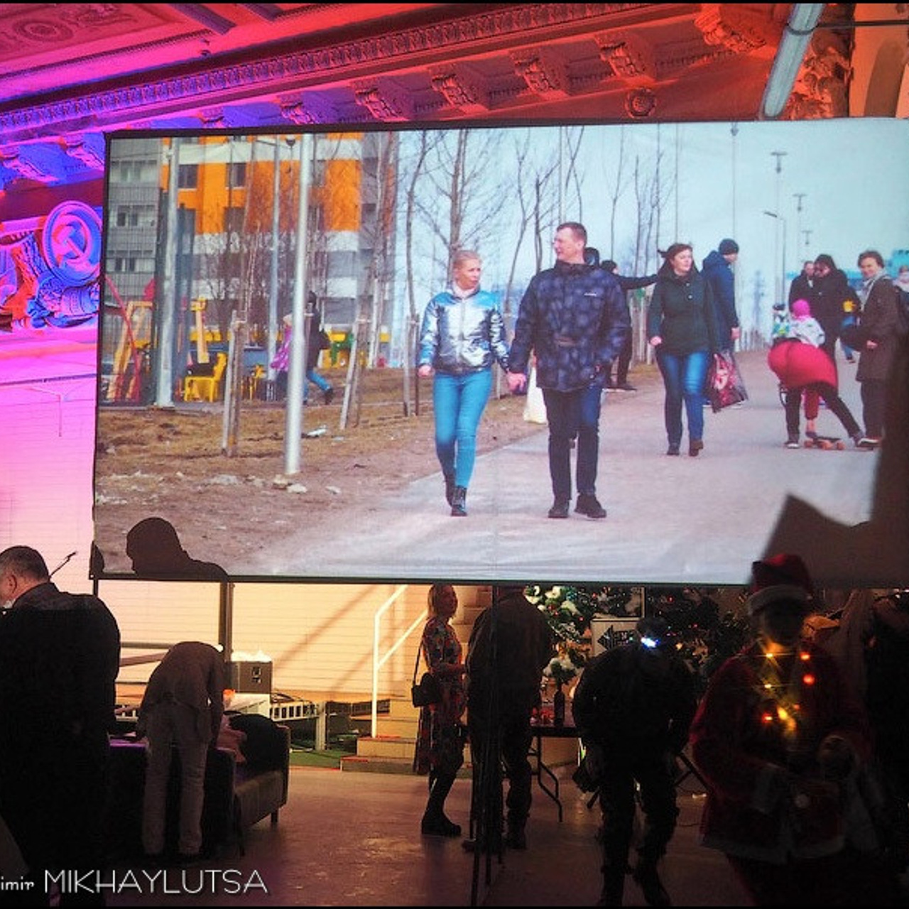 Люминографический карнавал новый год выставка маске-рад