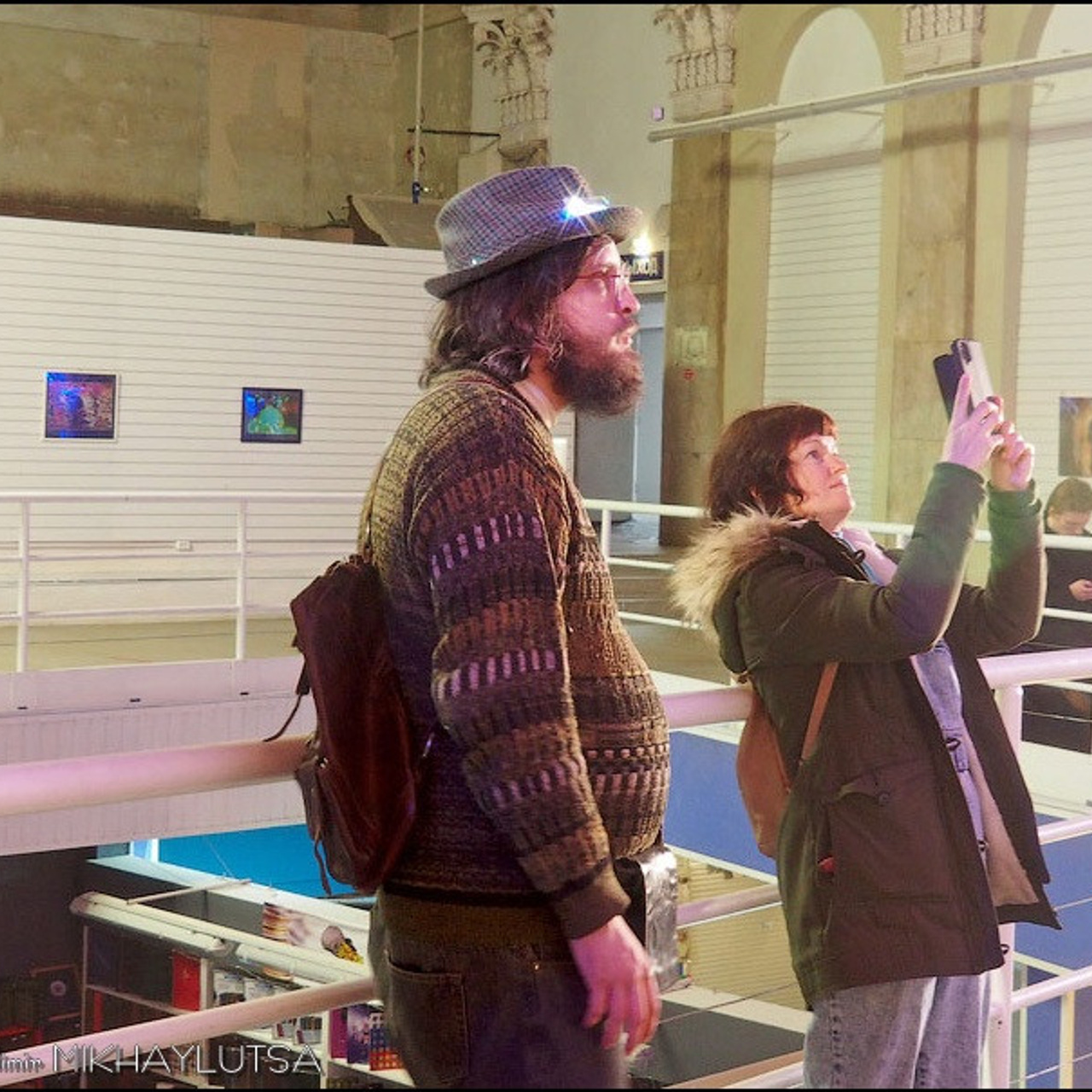 Люминографический карнавал новый год выставка маске-рад