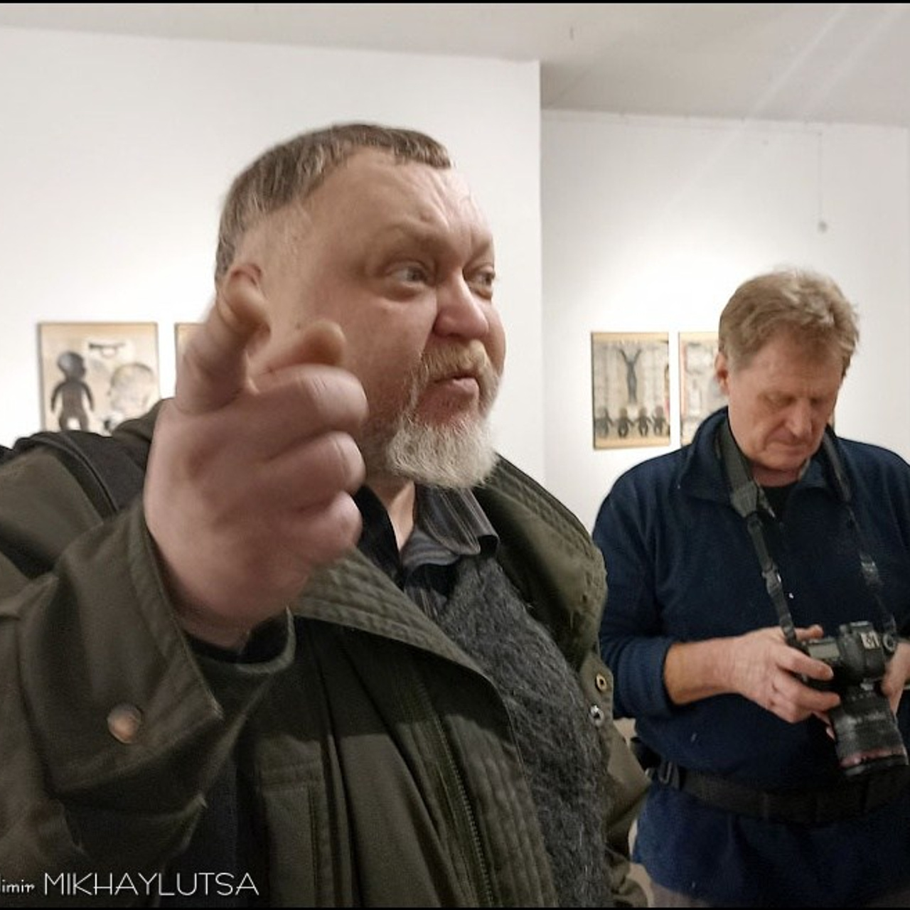 Выставка Андрея Чежина, Галерея Navicula Artis, Балаганчик