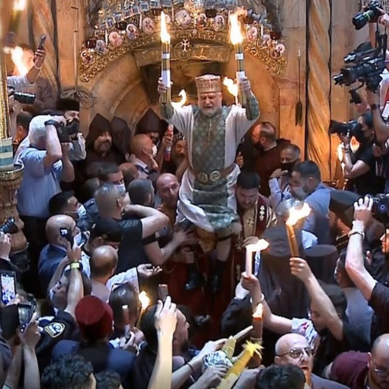 Благодатный огонь '22 - Люминография - luminografia.ru