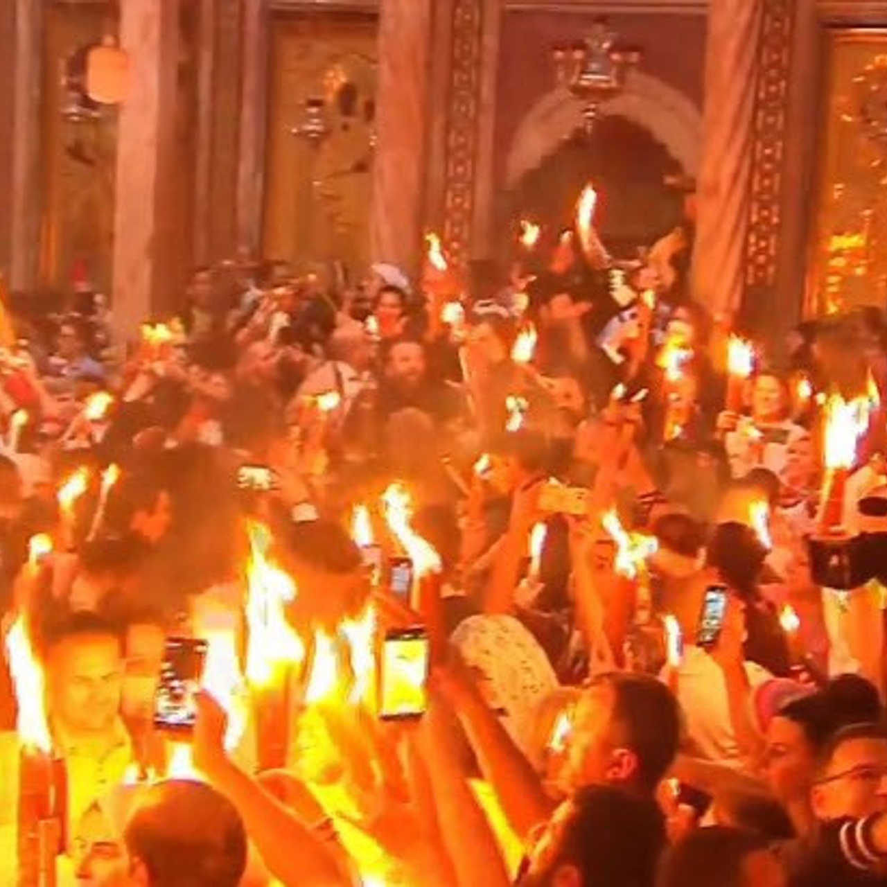 Благодатный огонь '22 - Люминография - luminografia.ru