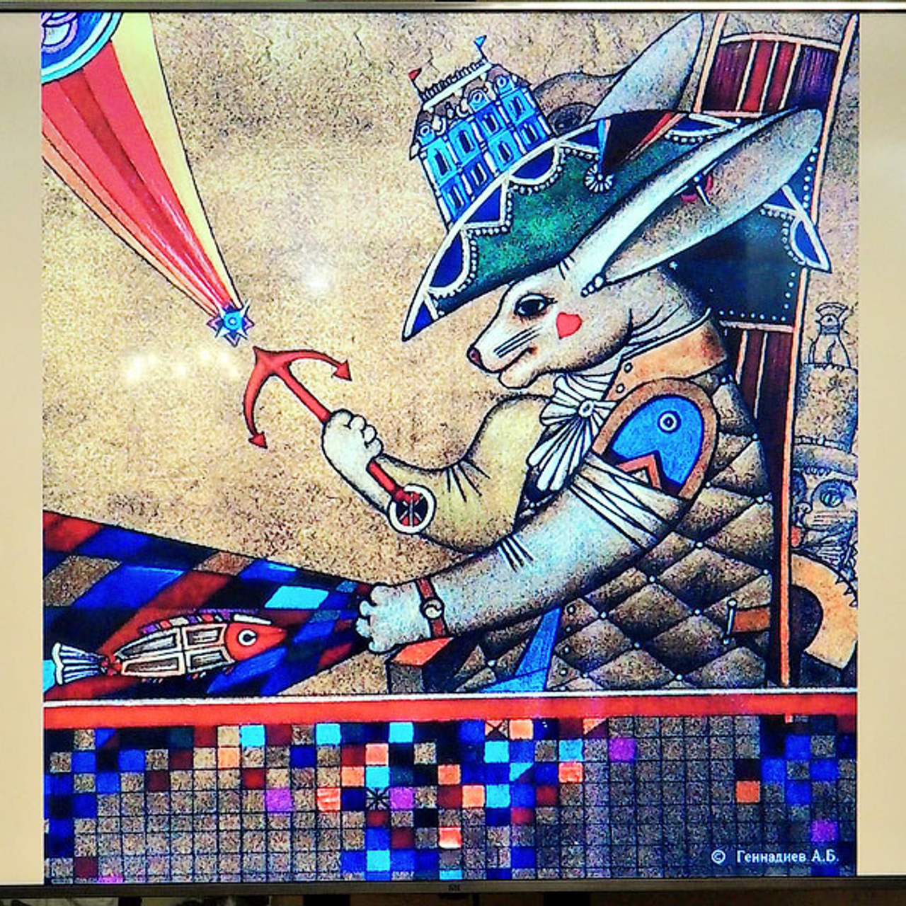 АНЯ В СТРАНЕ ЧУДЕС - Люминография - luminografia.ru