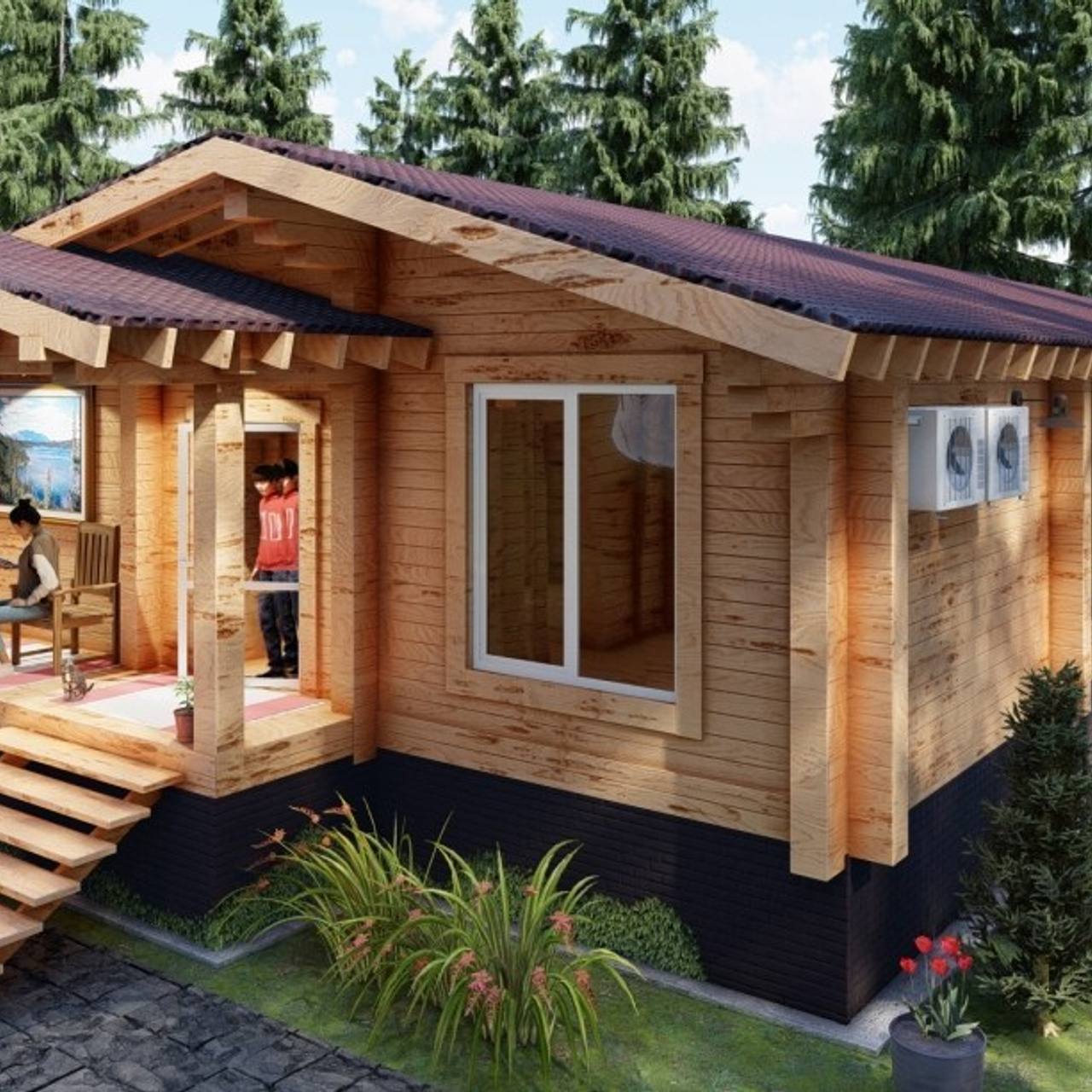 Проекты. Уральский завод Профилированного бруса в Челябинске