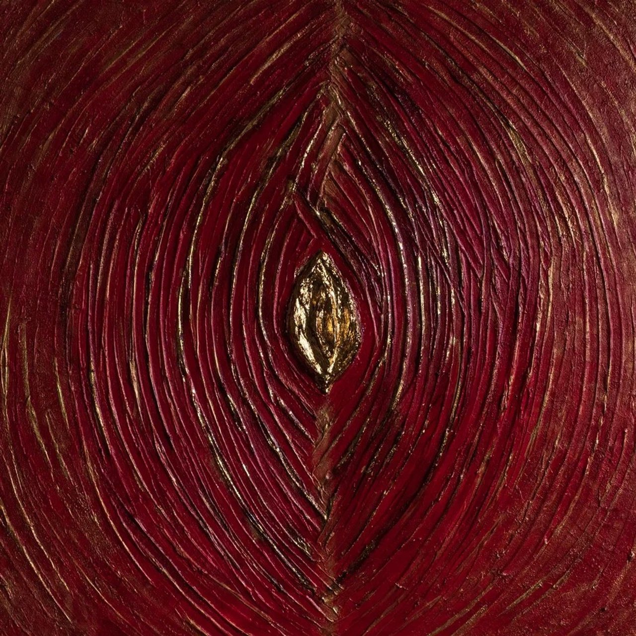 Жизнь (дерево, поталь, паста, акрил (76/76)