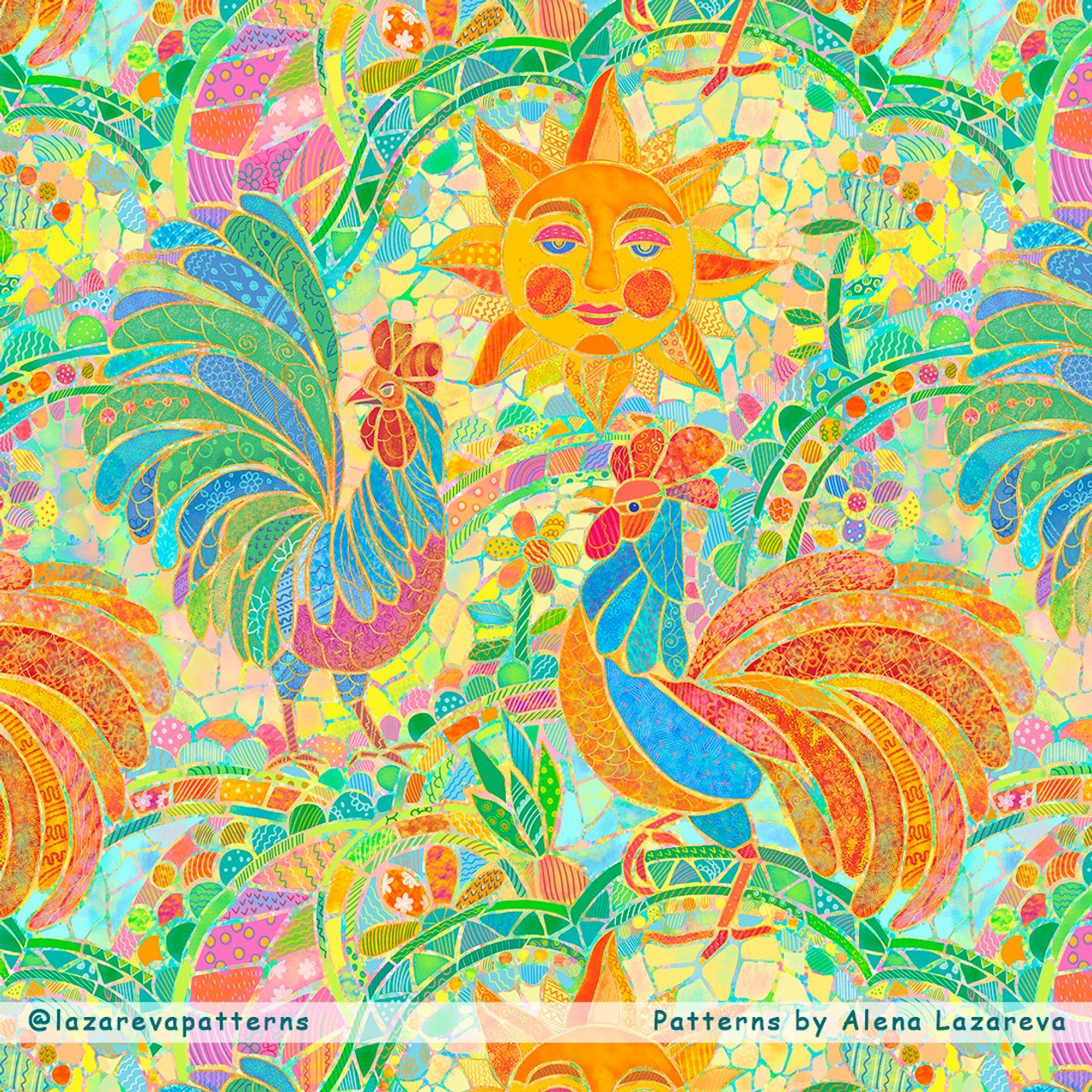 Surface Pattern Designer Alena Lazareva. Seamless patterns. Дизайнер Алена Лазарева. Alena Lazareva artist & pattern design