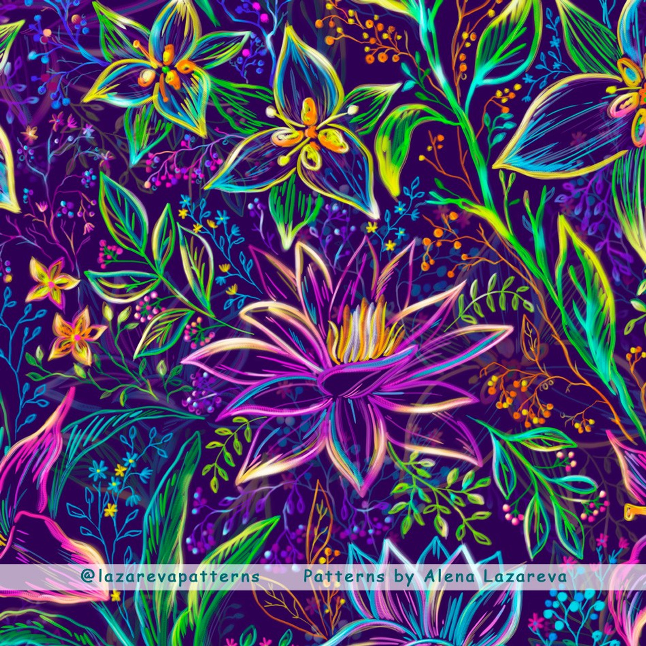 Surface Pattern Designer Alena Lazareva. Seamless patterns. Дизайнер Алена Лазарева. Alena Lazareva artist & pattern design