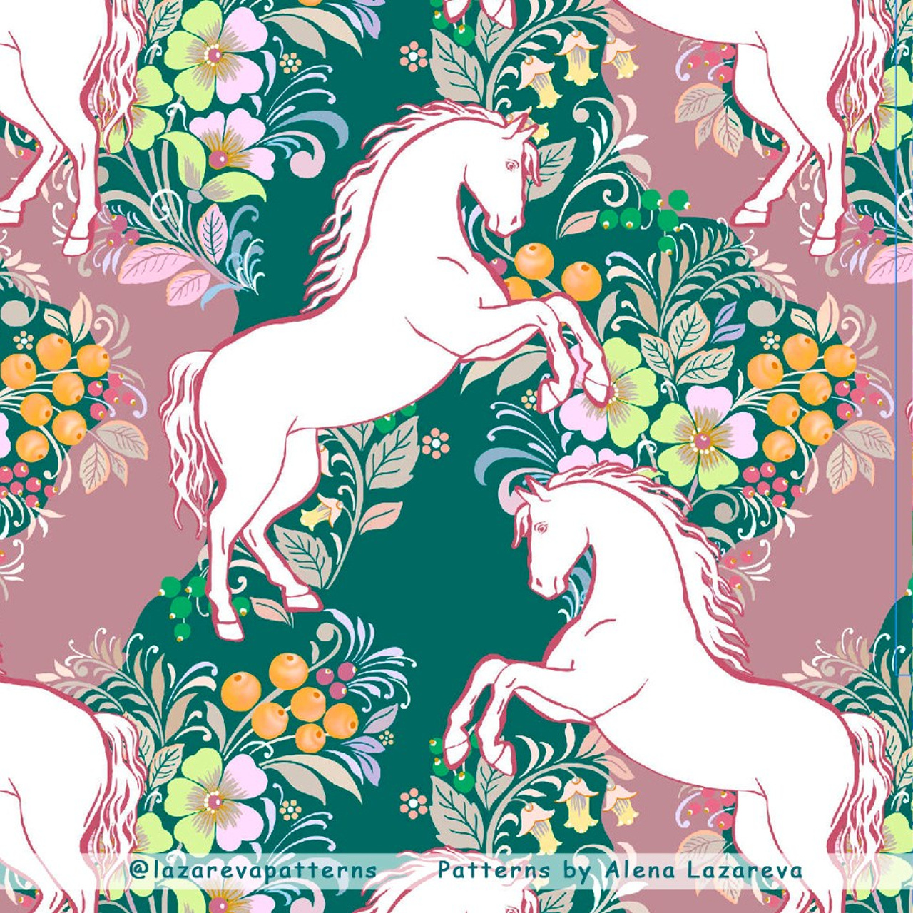 Surface Pattern Designer Alena Lazareva. Seamless patterns. Дизайнер Алена Лазарева. Alena Lazareva artist & pattern design