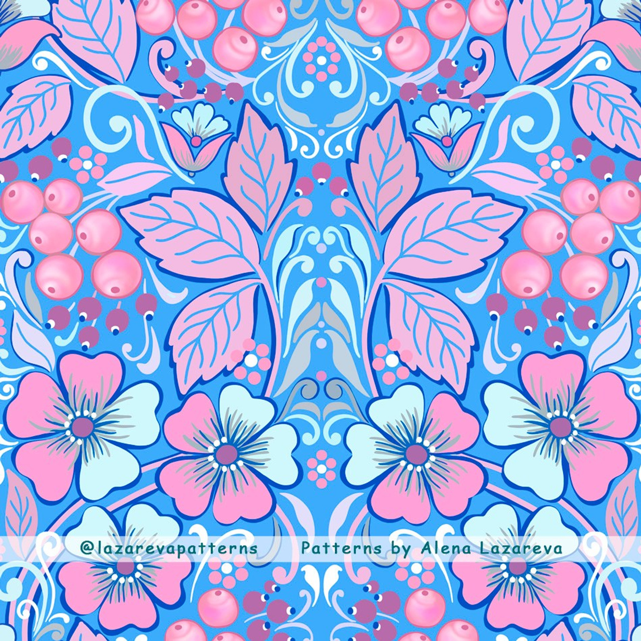Surface Pattern Designer Alena Lazareva. Seamless patterns. Дизайнер Алена Лазарева. Alena Lazareva artist & pattern design
