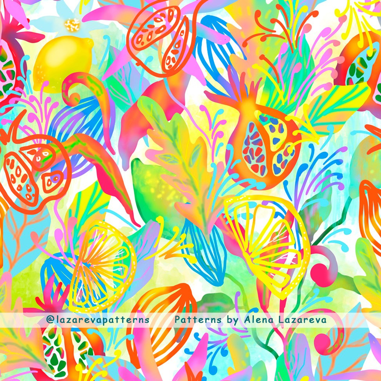 Surface Pattern Designer Alena Lazareva. Seamless patterns. Дизайнер Алена Лазарева. Alena Lazareva artist & pattern design