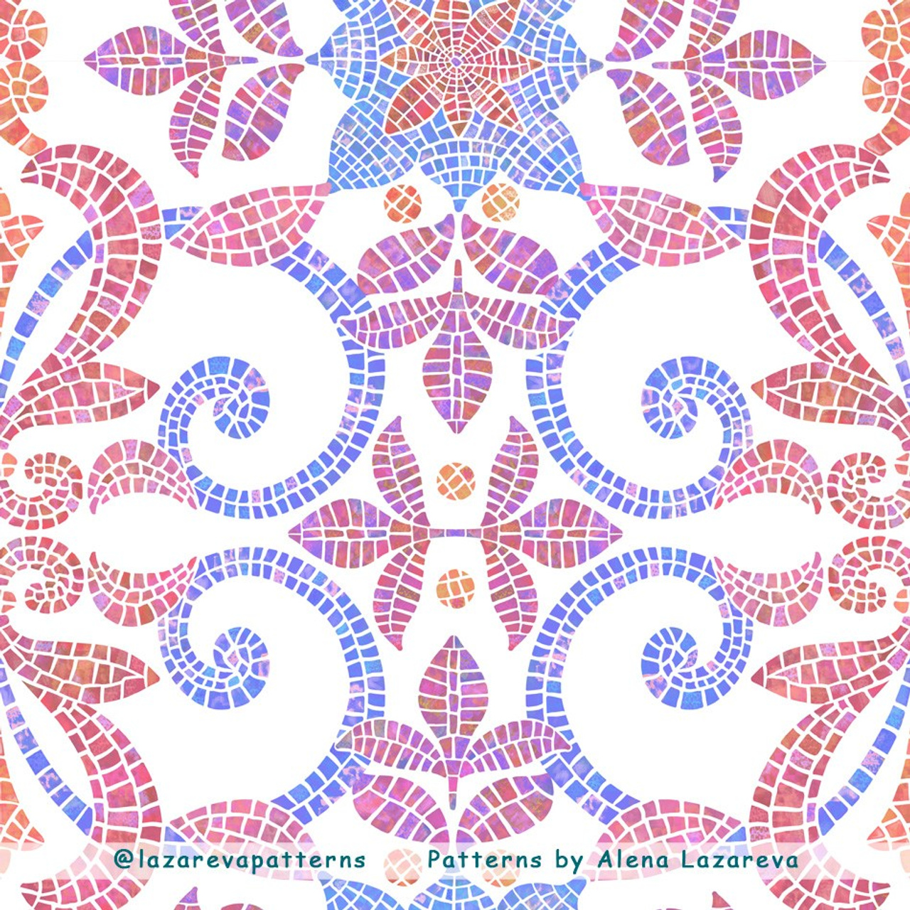 Surface Pattern Designer Alena Lazareva. Seamless patterns. Дизайнер Алена Лазарева. Alena Lazareva artist & pattern design