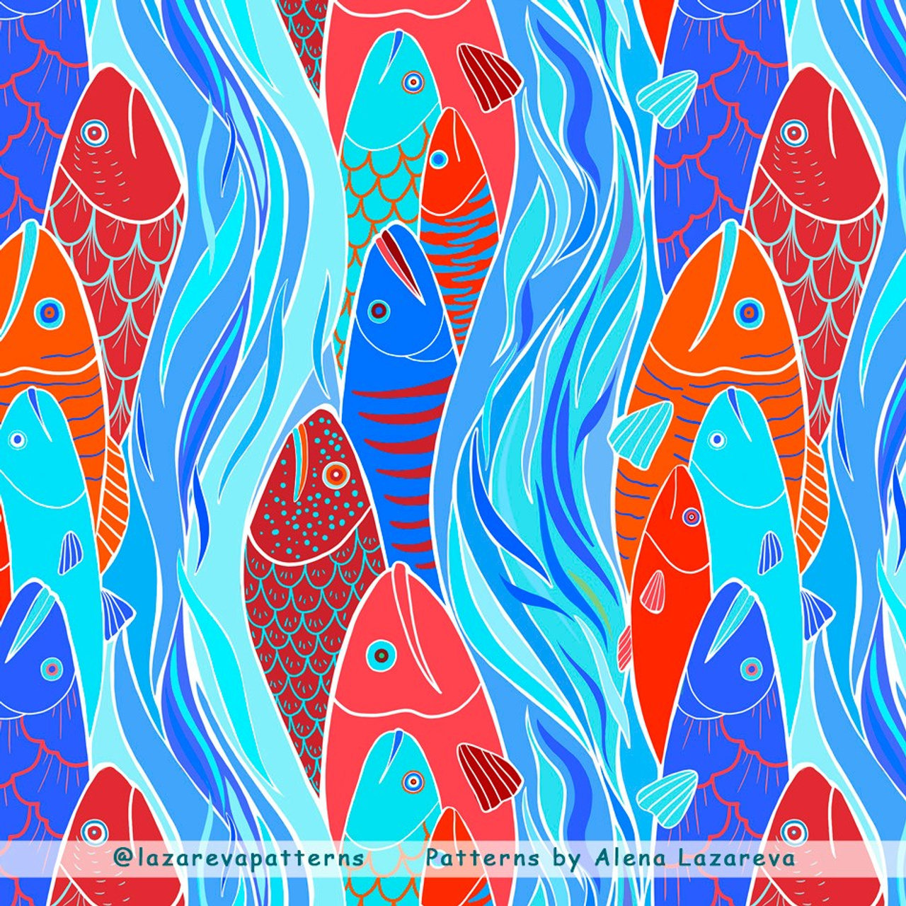 Surface Pattern Designer Alena Lazareva. Seamless patterns. Дизайнер Алена Лазарева. Alena Lazareva artist & pattern design