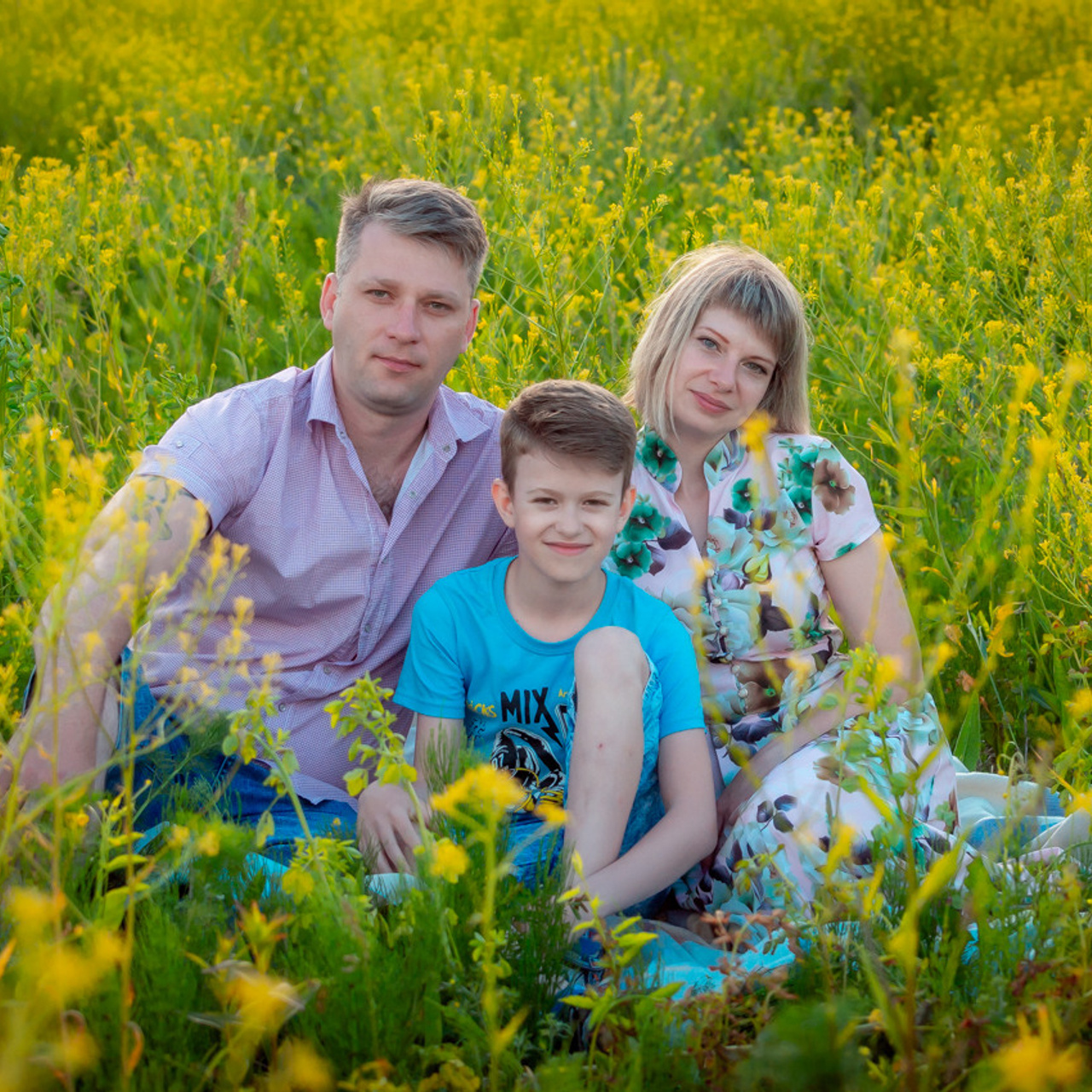 Семейная съемка.