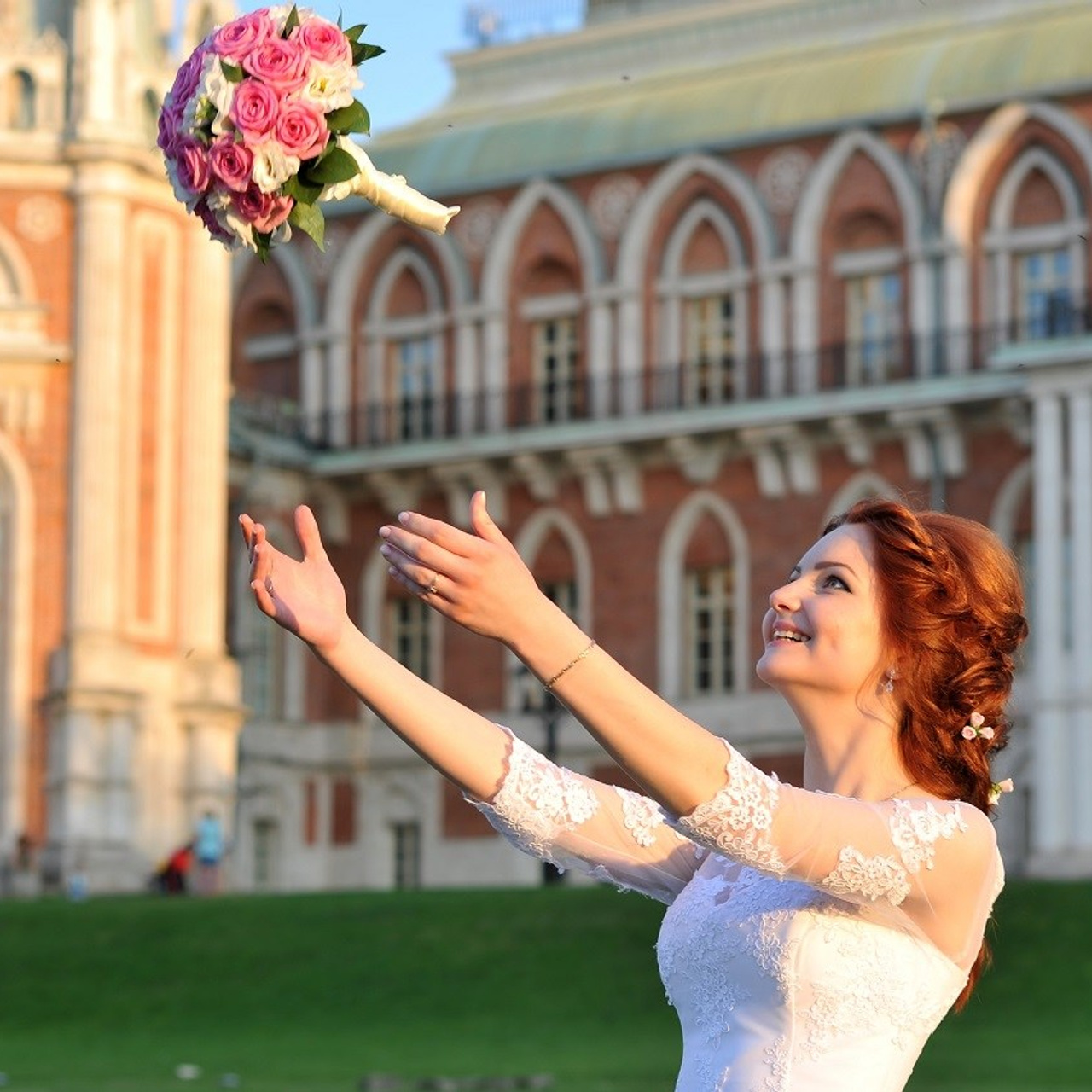 Свадьба в Царицыно на закате