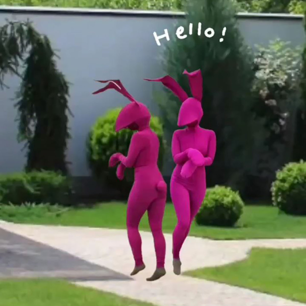 Персонаж белая Бабочка. Мимы и Ходулисты на встречу гостей. Москва