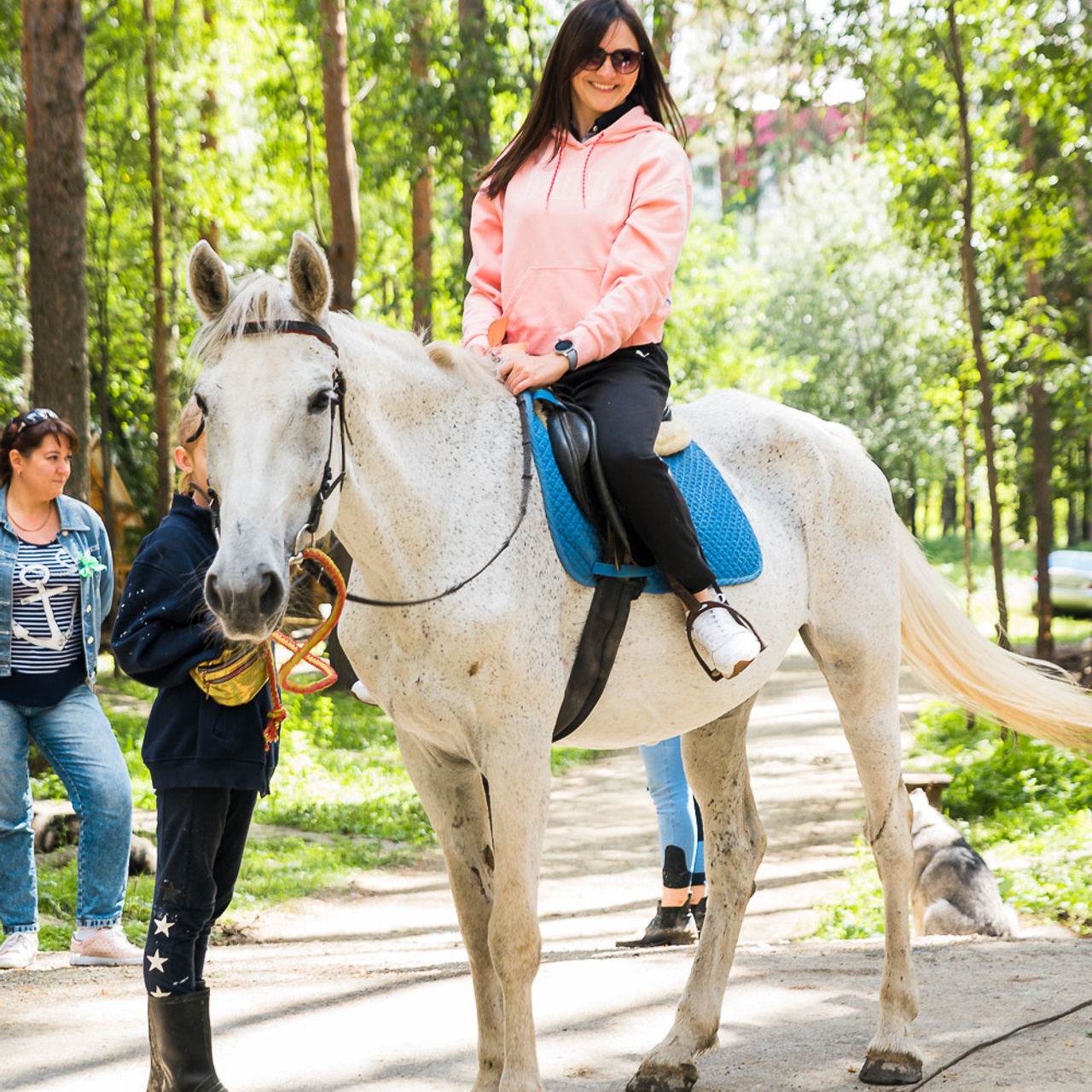 Корпоратив в конном клубе. Студия коммерческой съемки ХВОЯ