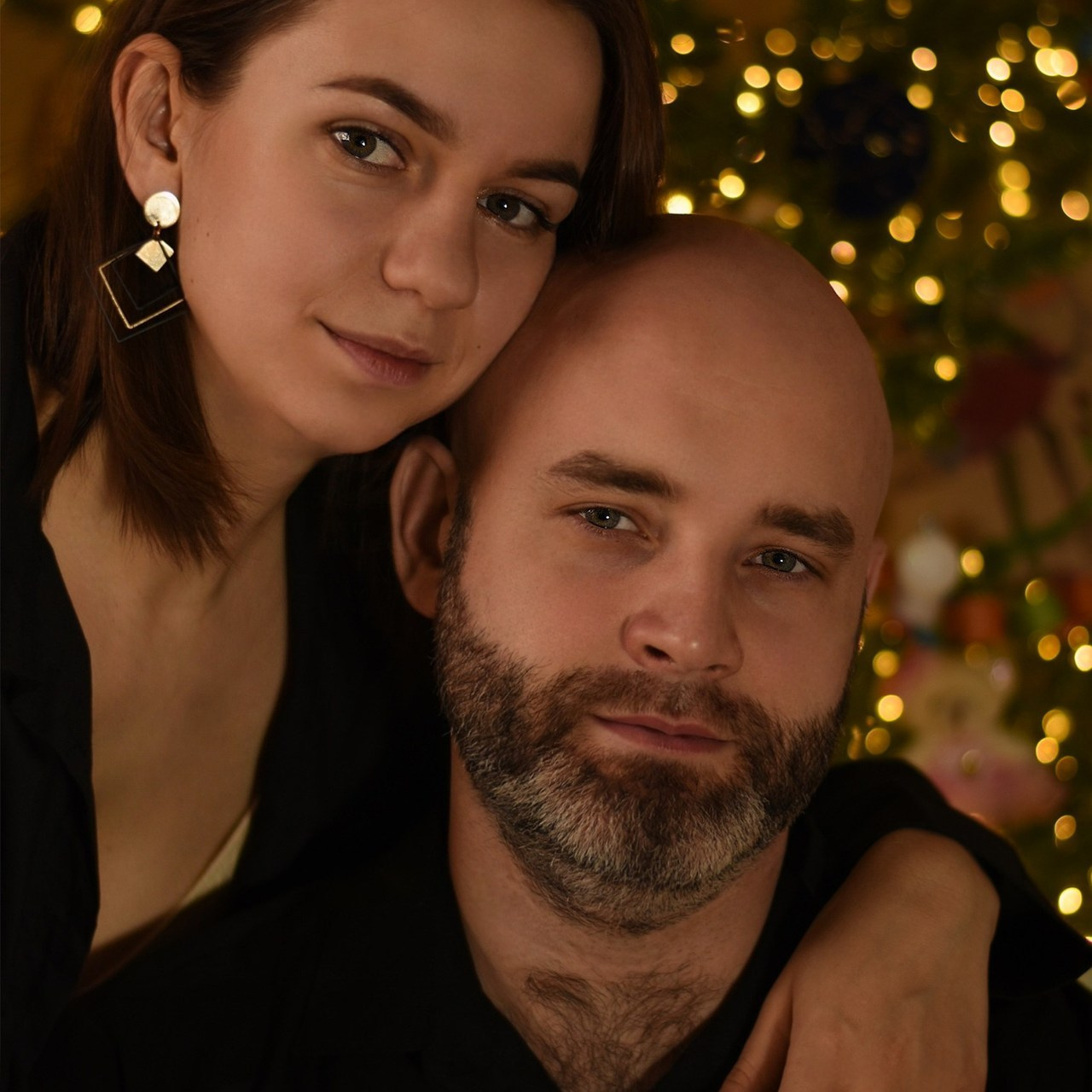 Семейная новогодняя фотоссесия. Семейный, детский и женский фотограф города Барнаул Кудаева Анастасия