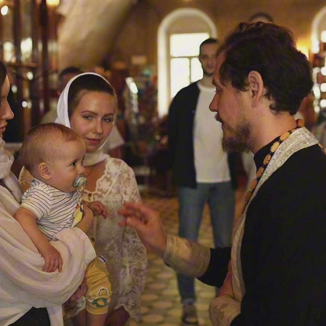 Крещение в Храме Пресвятой Богородицы в Образцово