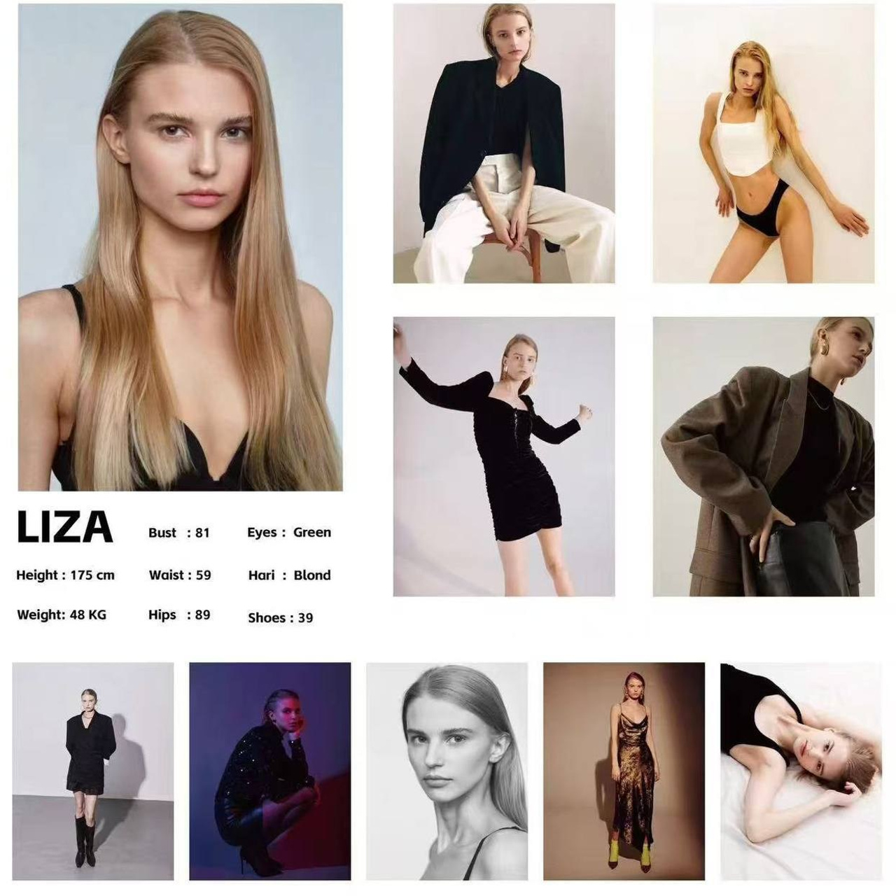 Лиза ✨ Рост: 175 Размер: s Параметры: 81-59-89