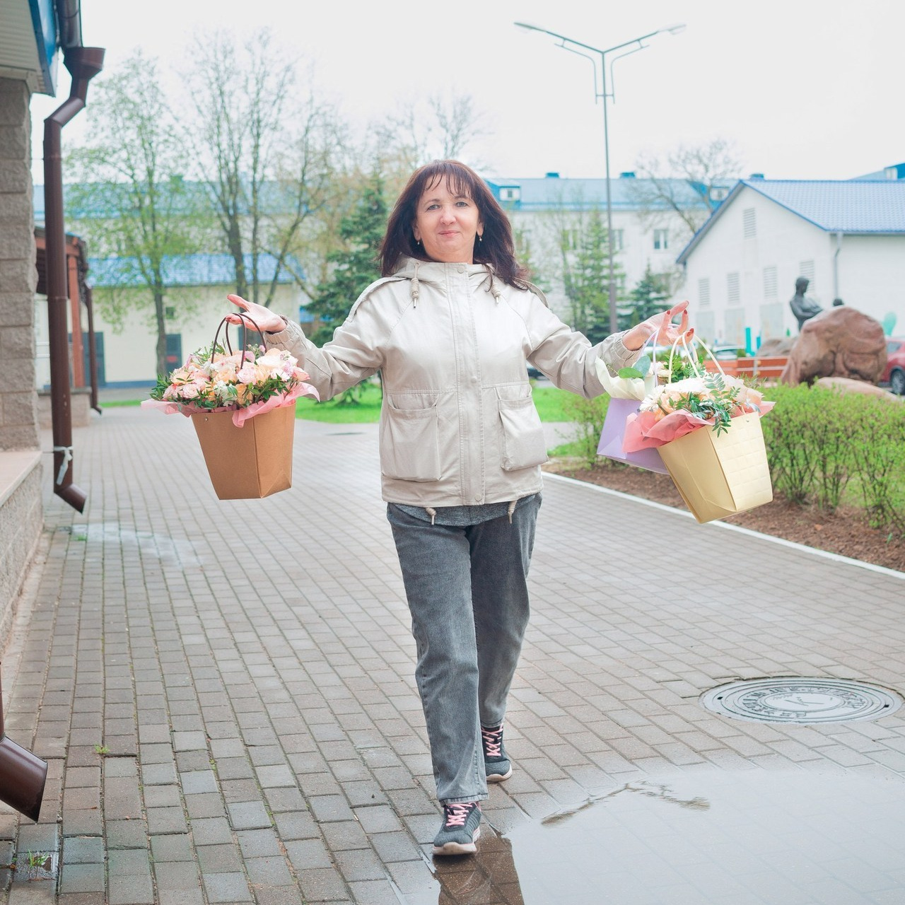 Отзывы. Семейный фотограф на выписку из роддома и крещение Минск Настя Гришук