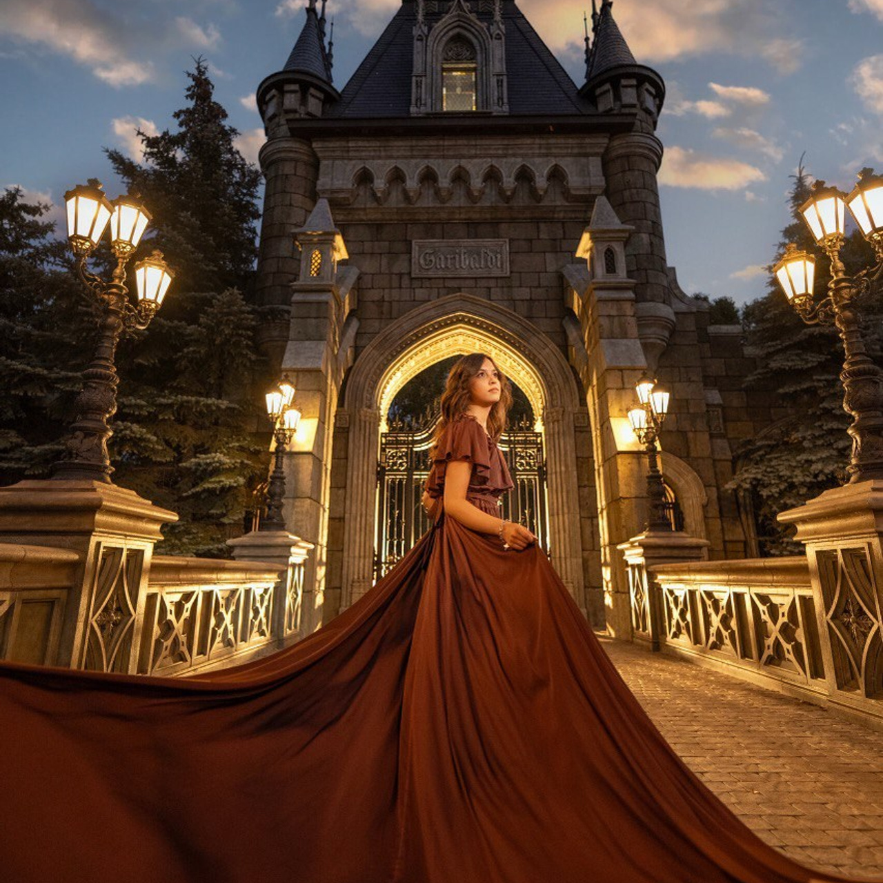 Большие размеры. Фотограф Батурин Денис — Фотосессия в Замке Гарибальди