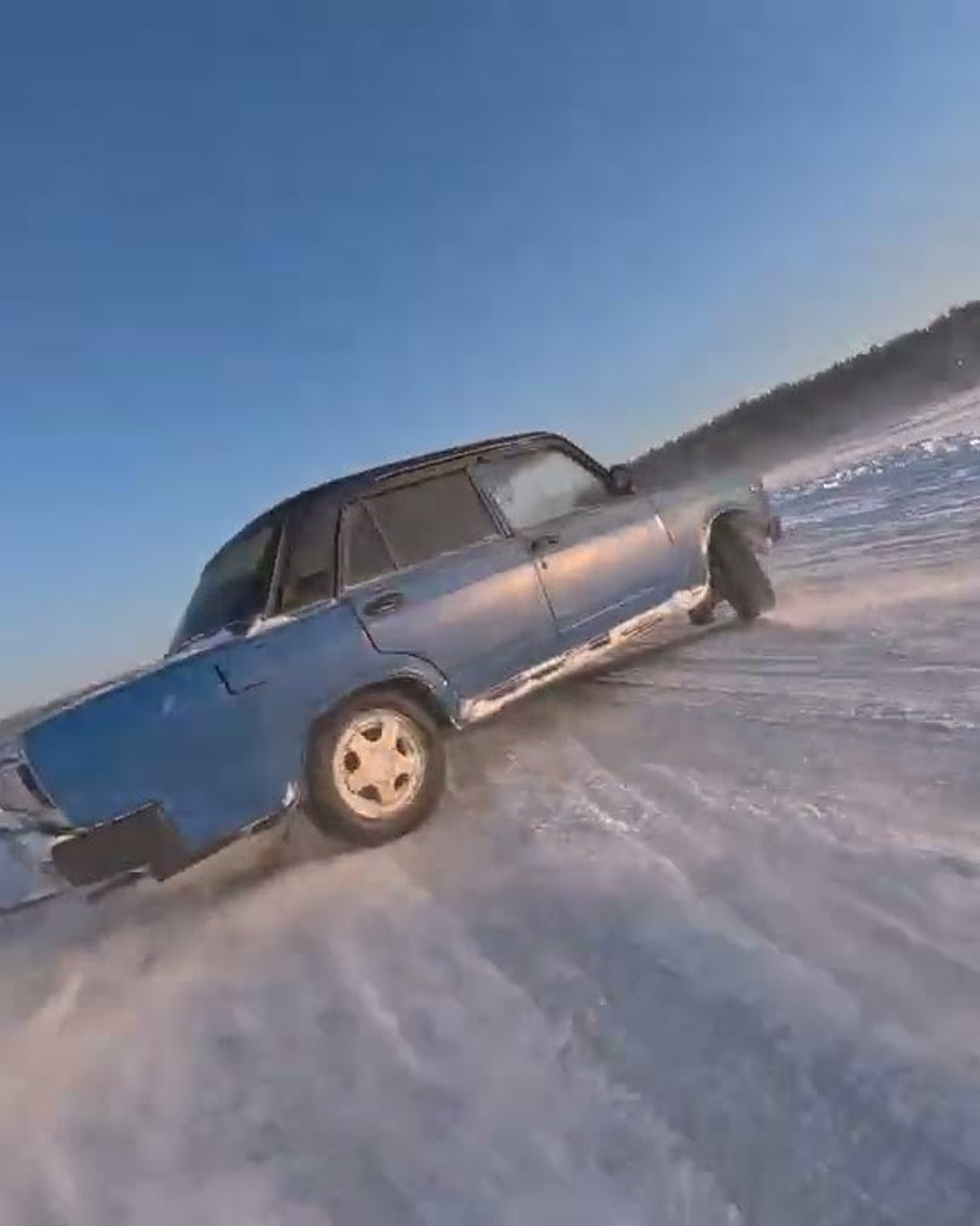 FPV Дрон | Зимний дрифт