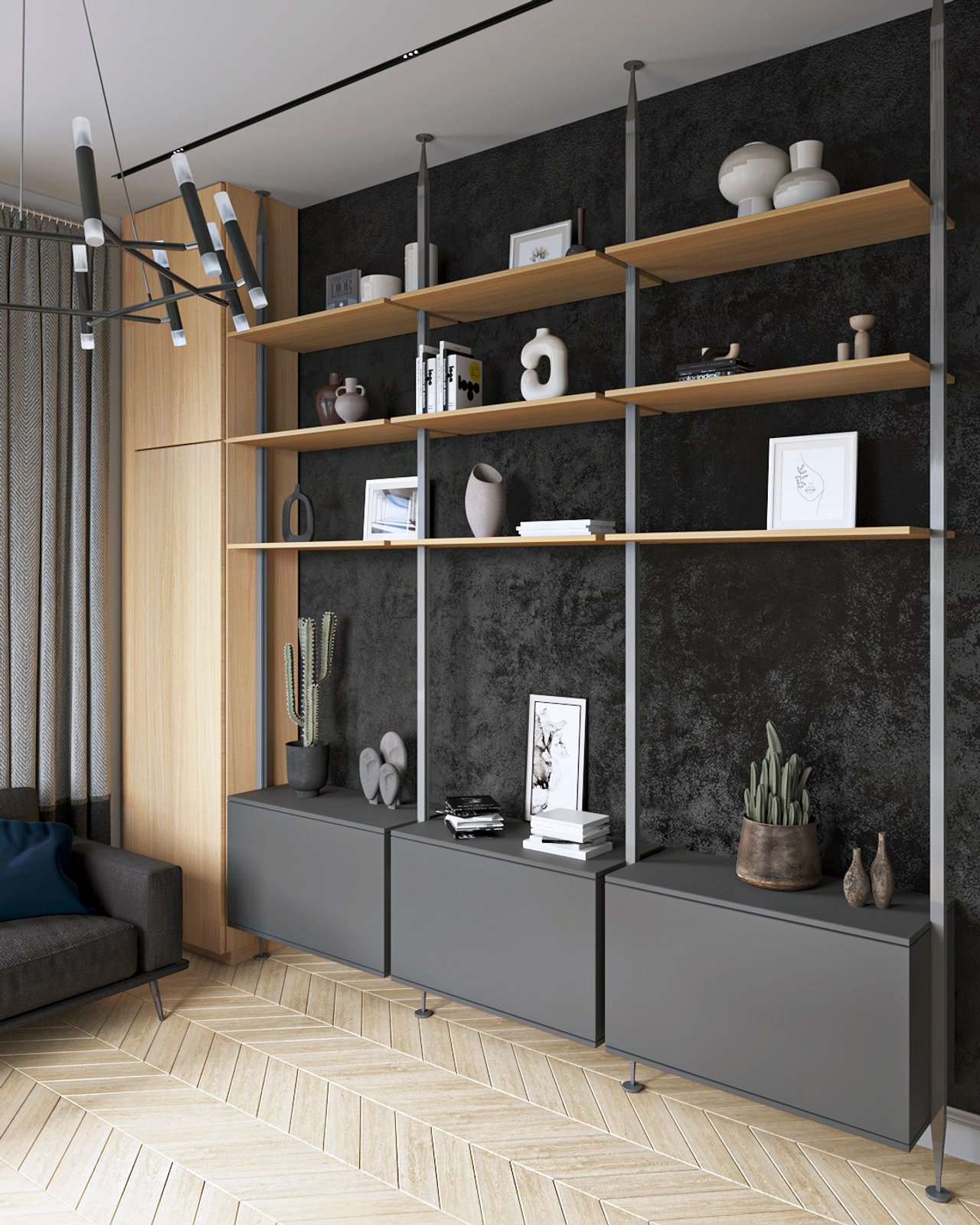 КАБИНЕТ В ЧАСТНОМ ДОМЕ