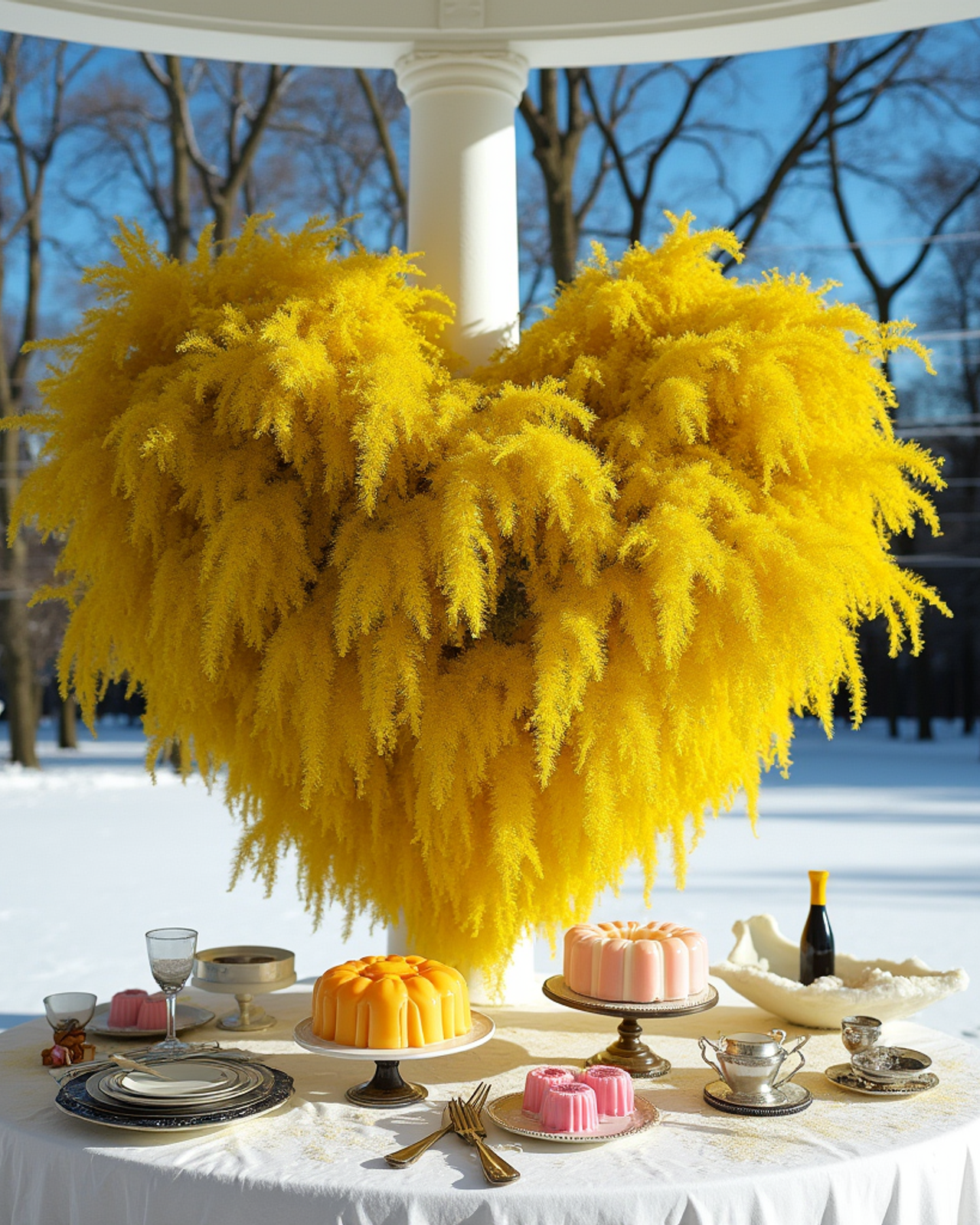 Разработка и реализация концепции декора для творческой съемки для премии TOP100AWARDS для агентства MORE BURO