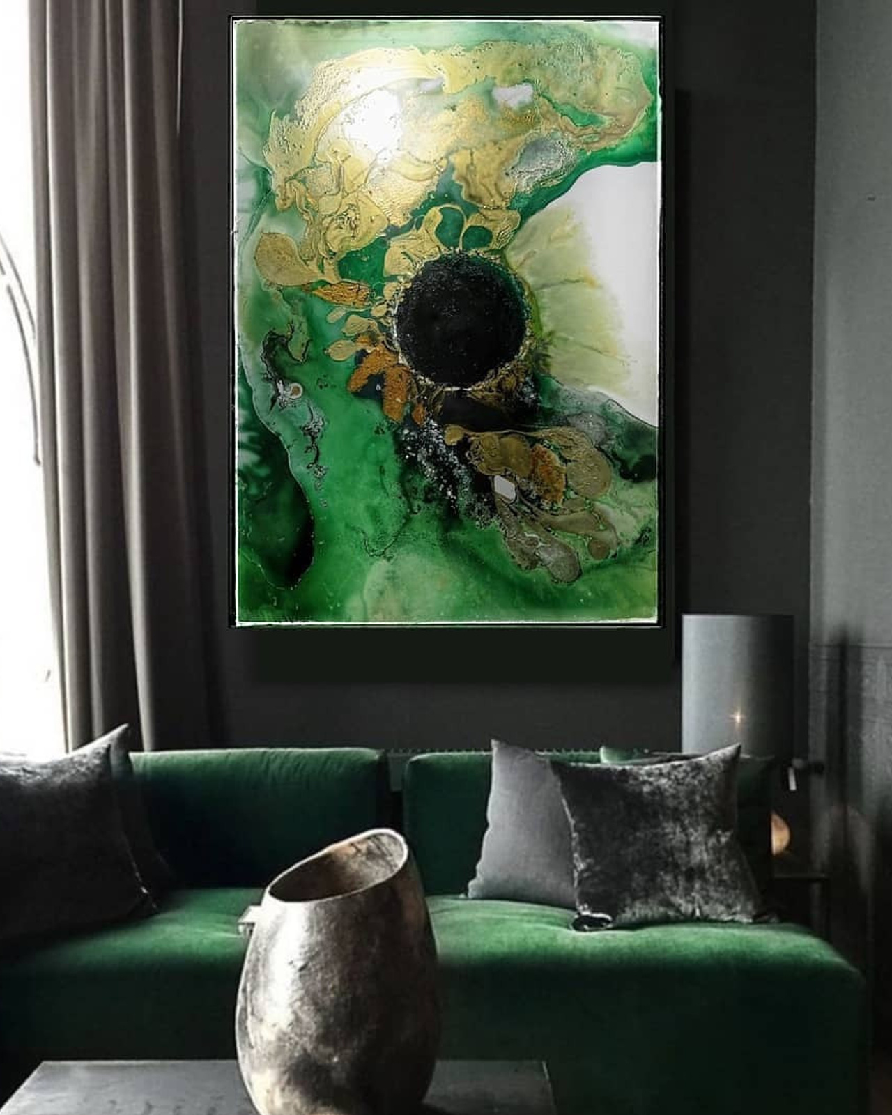 ЗЕЛЕНАЯ АБСТРАКЦИЯ /Под заказ