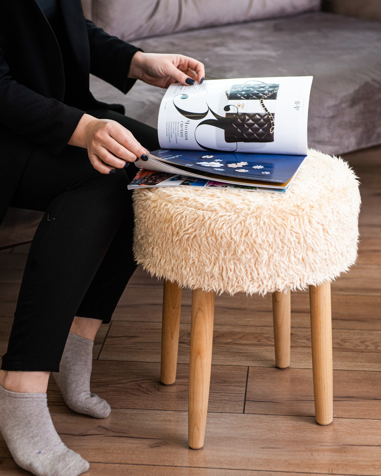 Каталожная съемка пуфиков