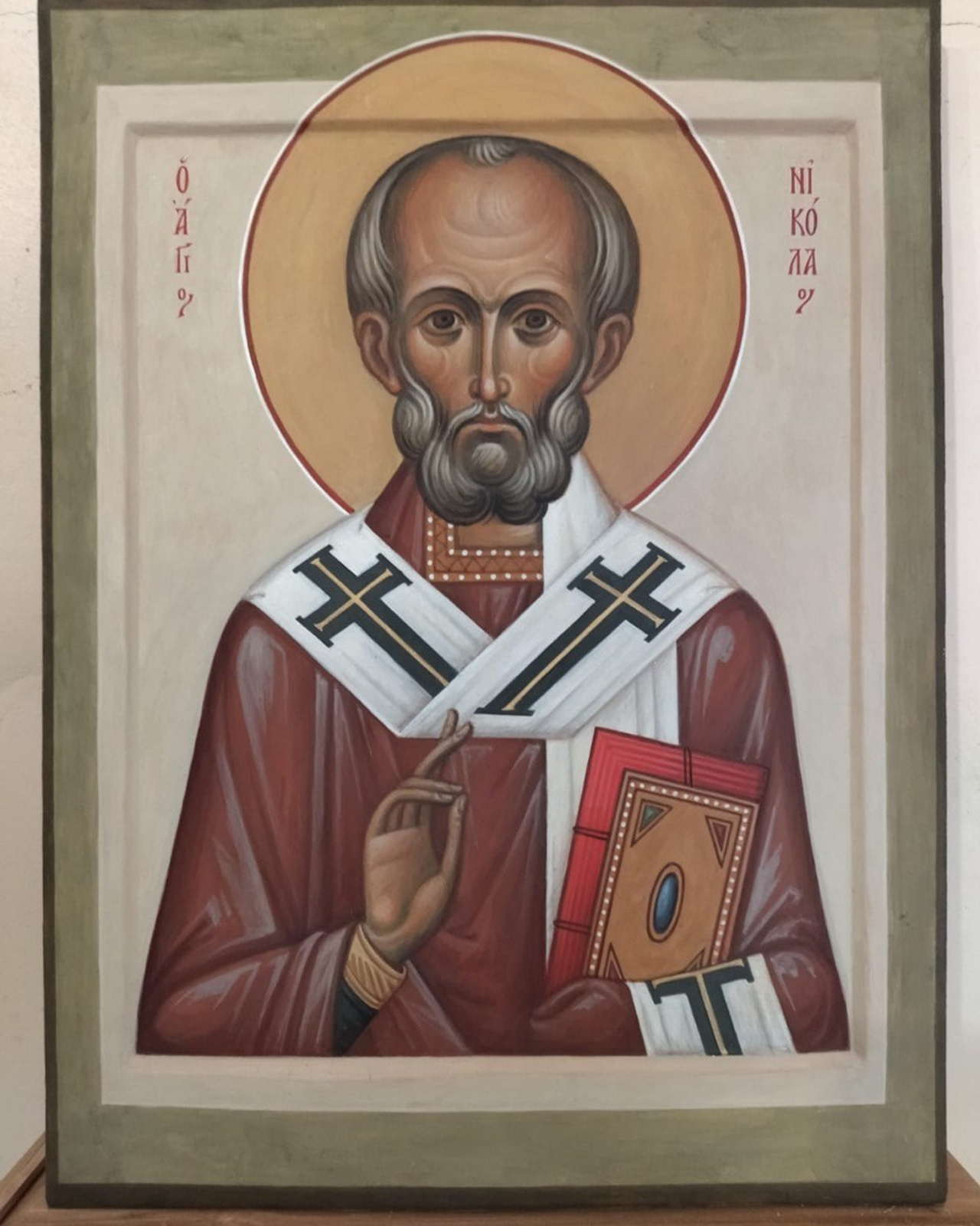 Свт. Николай Чудотворец. Авт. С. Акотчик, прот. Н. Чернышов