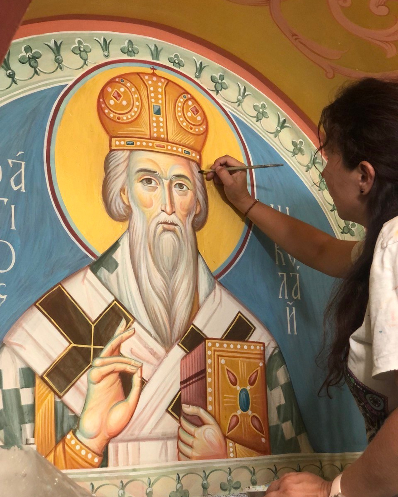 Храм Св. Троицы, Белград, Сербия, 2024 г. Рук. Н.Мухин, А.Патраков