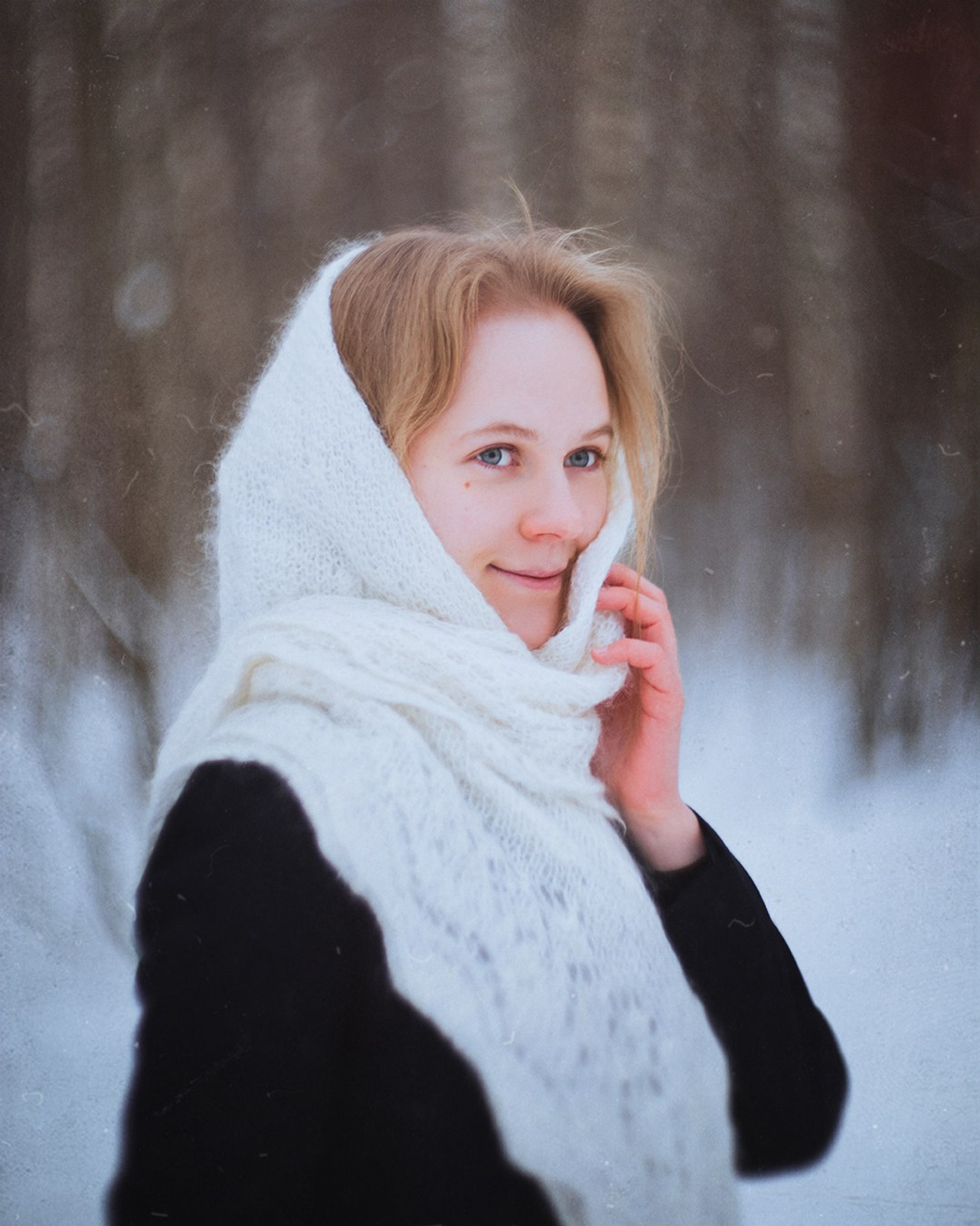 Зимняя в лесу