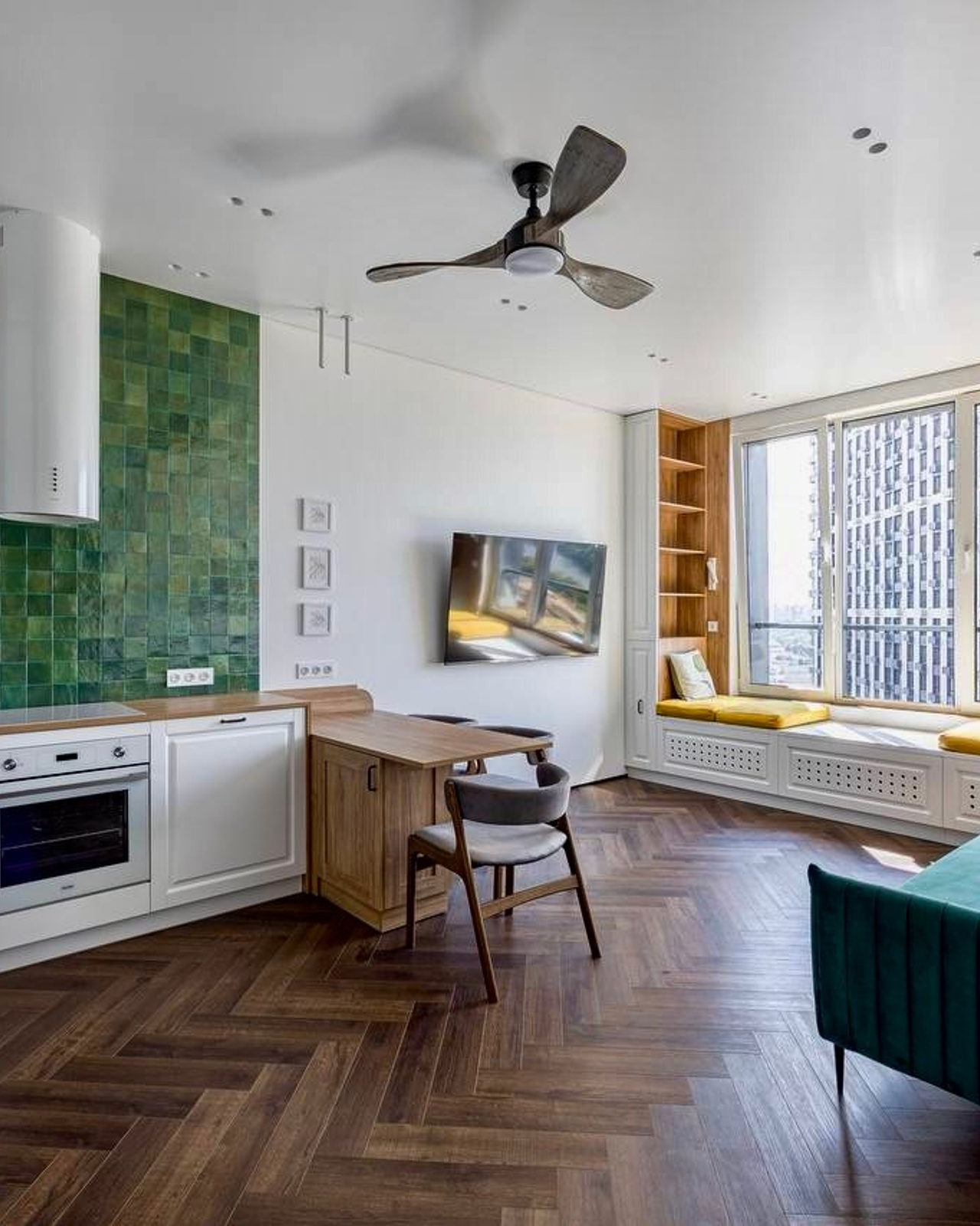Квартира на Шелепихинской 94 м²