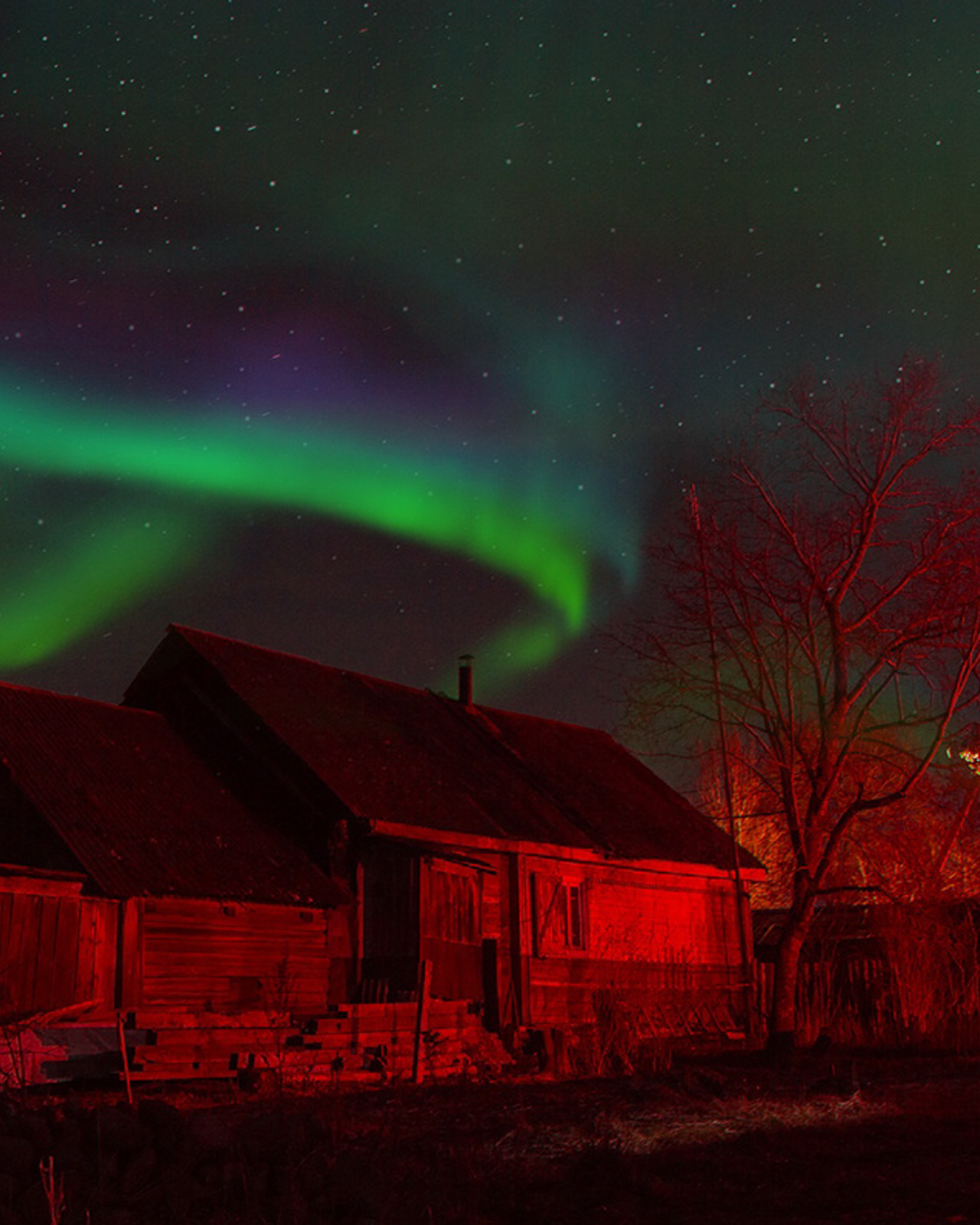 The red acrid space blues